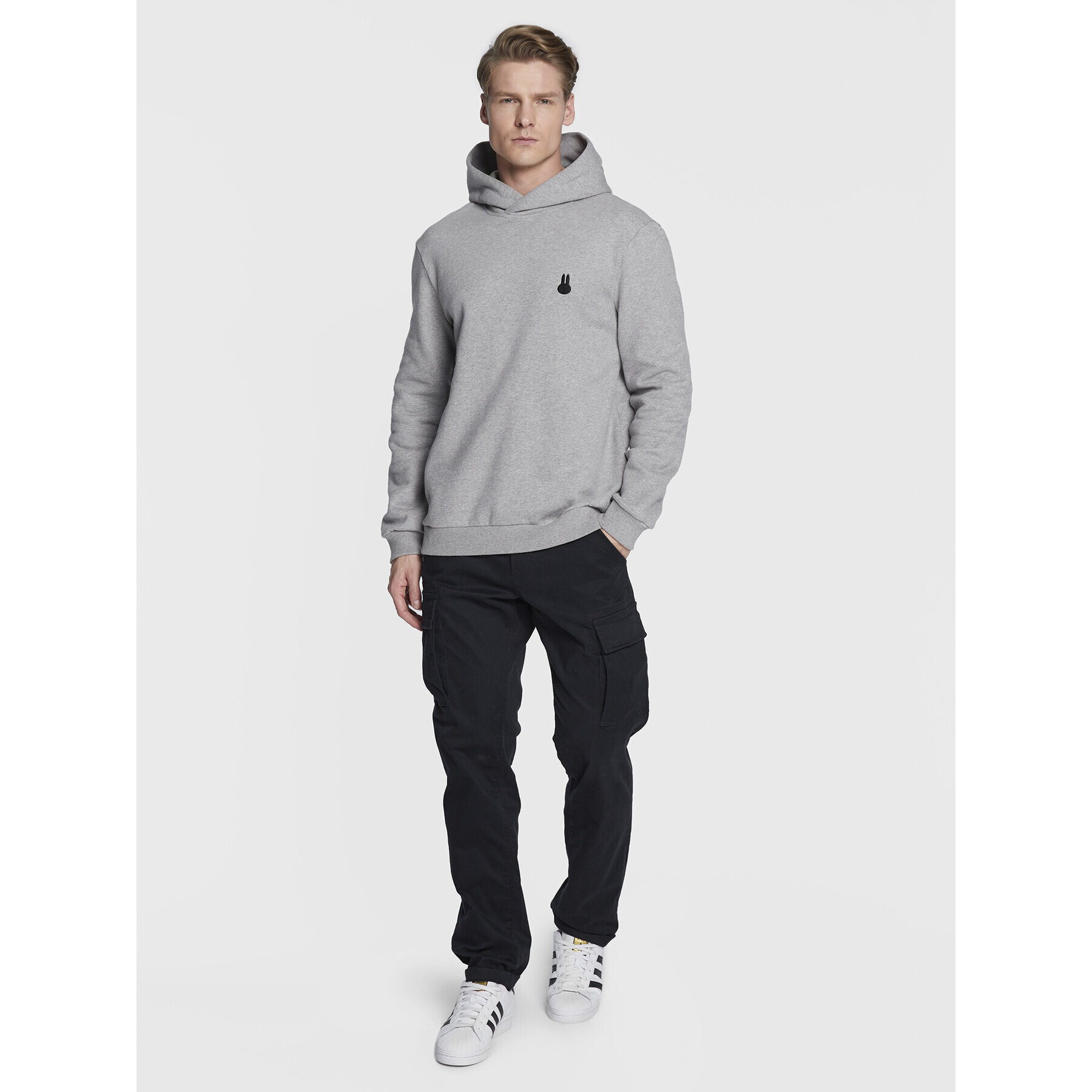 OCAY Суитшърт 22-313023 Сив Regular Fit - Pepit.bg