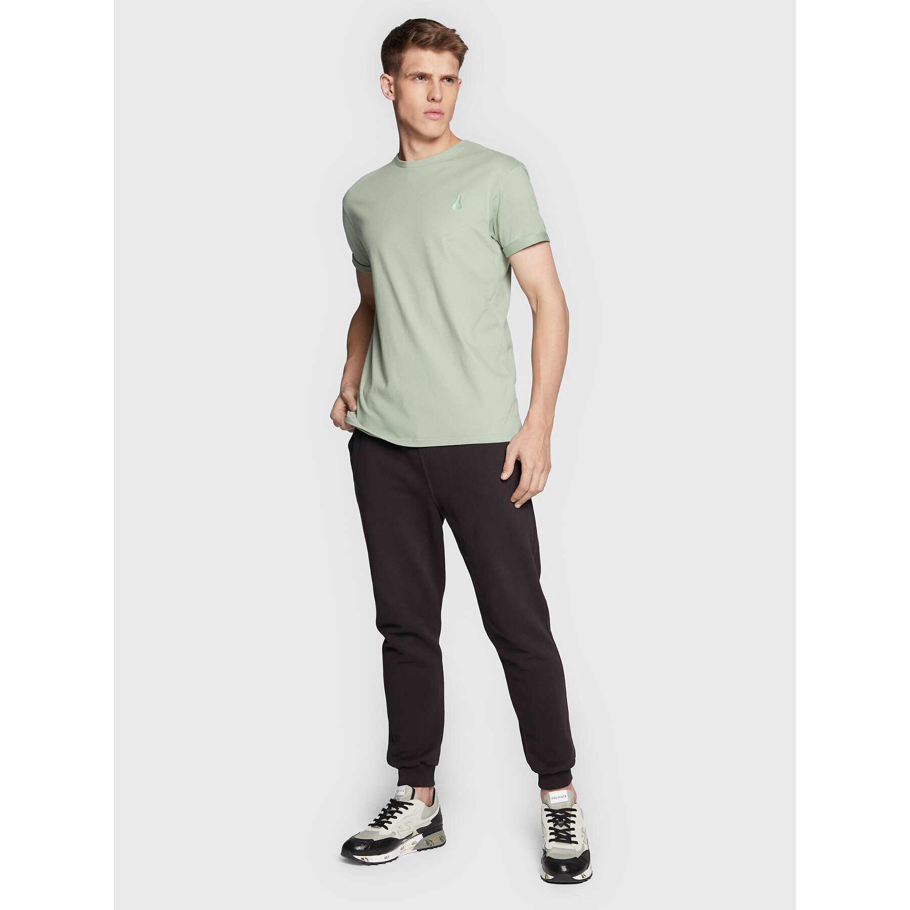 OCAY Тишърт 22-311012 Зелен Regular Fit - Pepit.bg