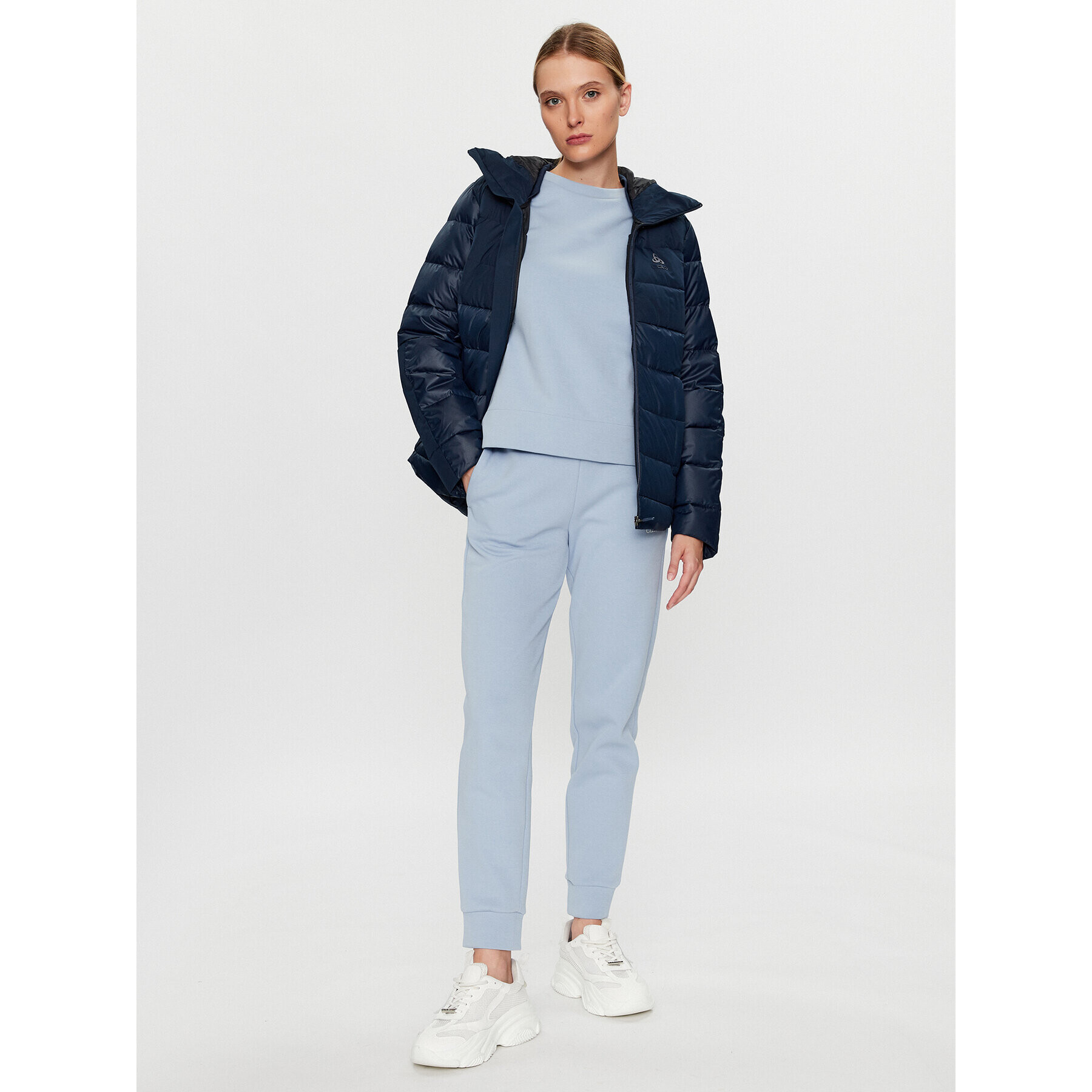 Odlo Пухено яке Severin 528861 Тъмносин Regular Fit - Pepit.bg
