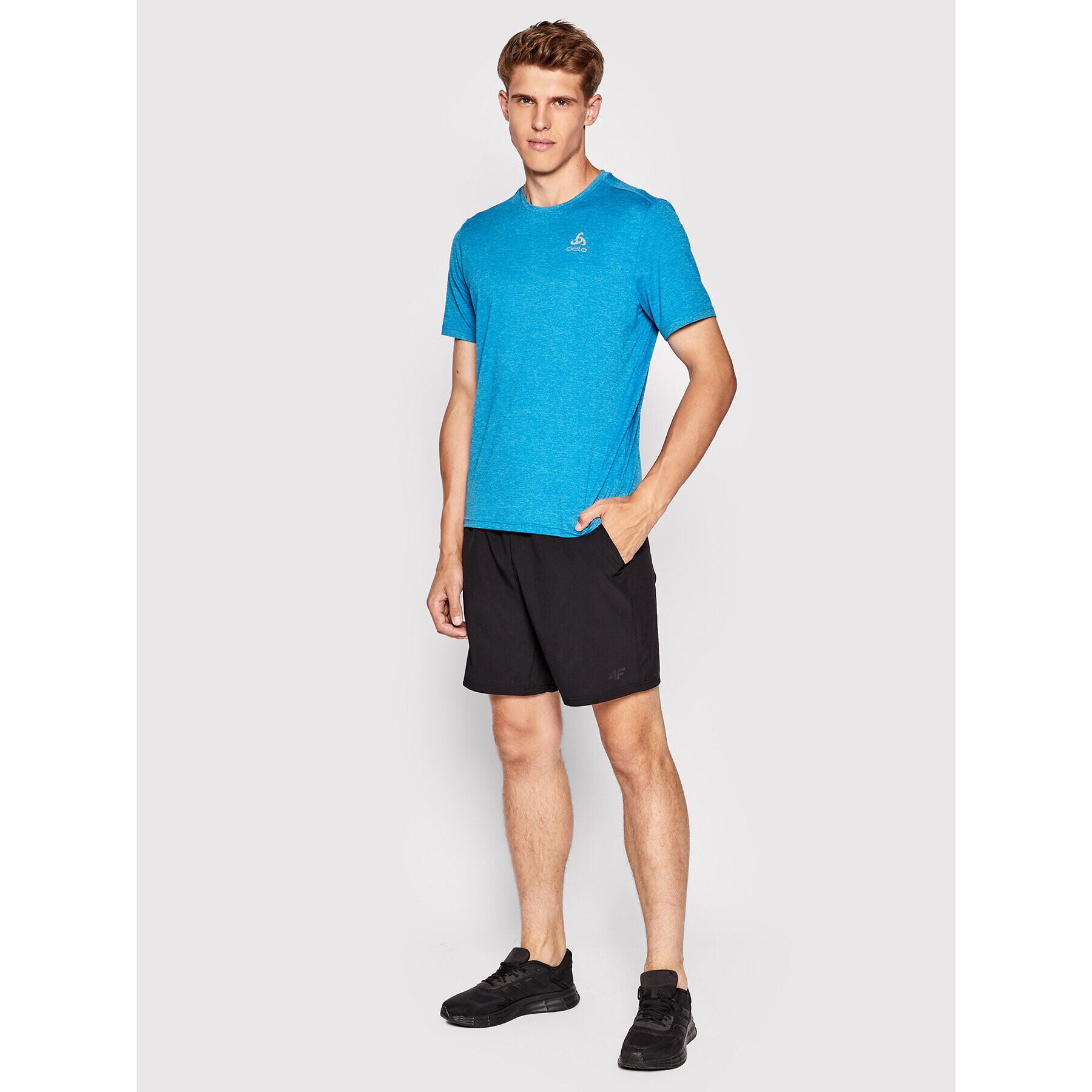 Odlo Тишърт Run Easy 313442 Син Regular Fit - Pepit.bg