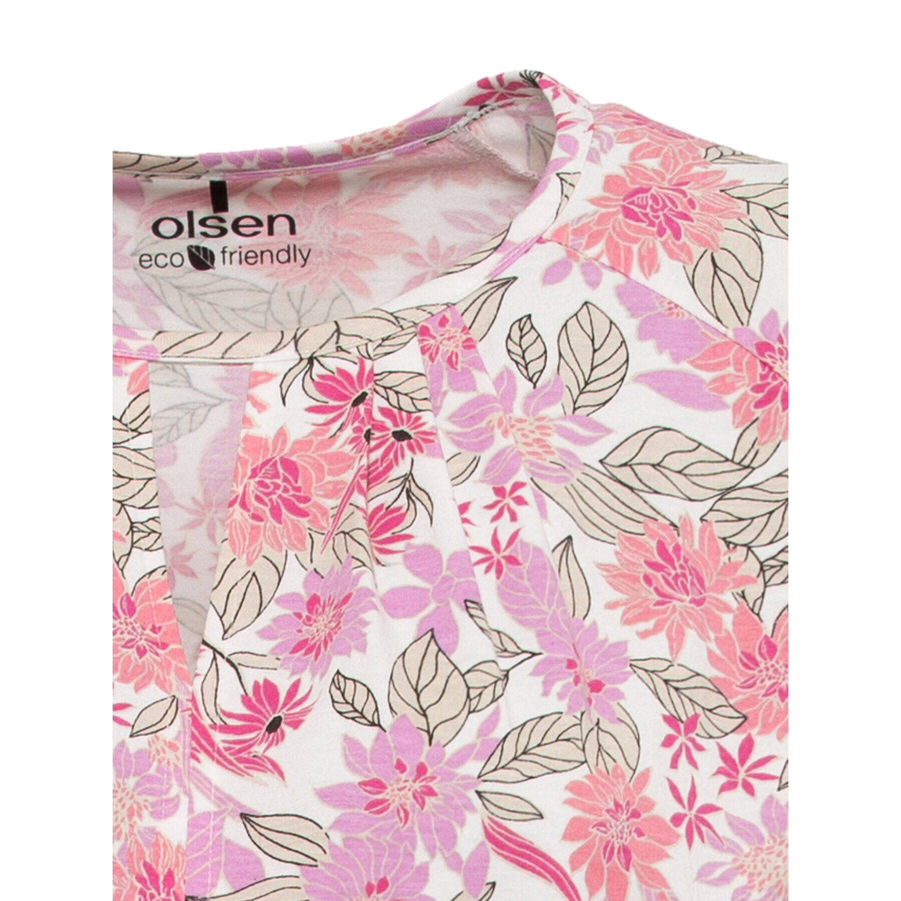 Olsen Блуза 11104467 Розов Regular Fit - Pepit.bg