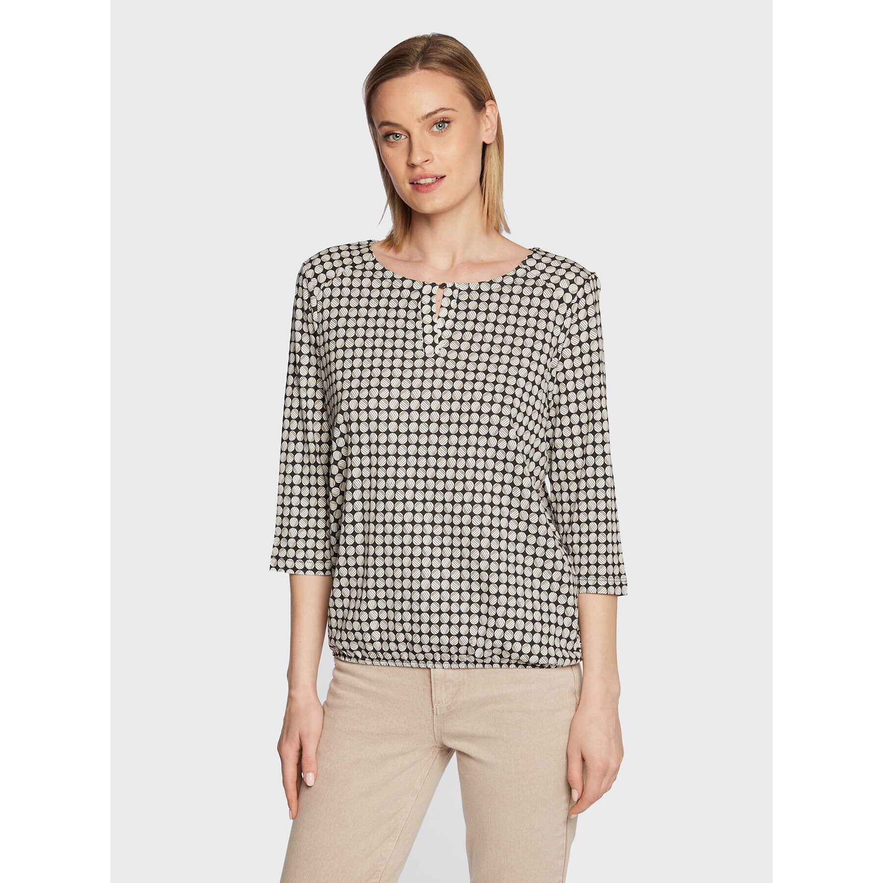 Olsen Блуза Clara 11100528 Черен Regular Fit - Pepit.bg