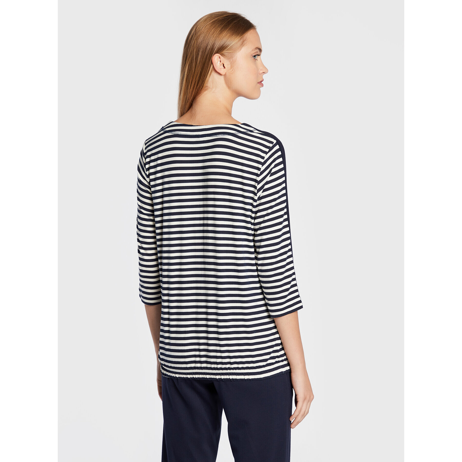 Olsen Блуза Clara 11104355 Тъмносин Relaxed Fit - Pepit.bg