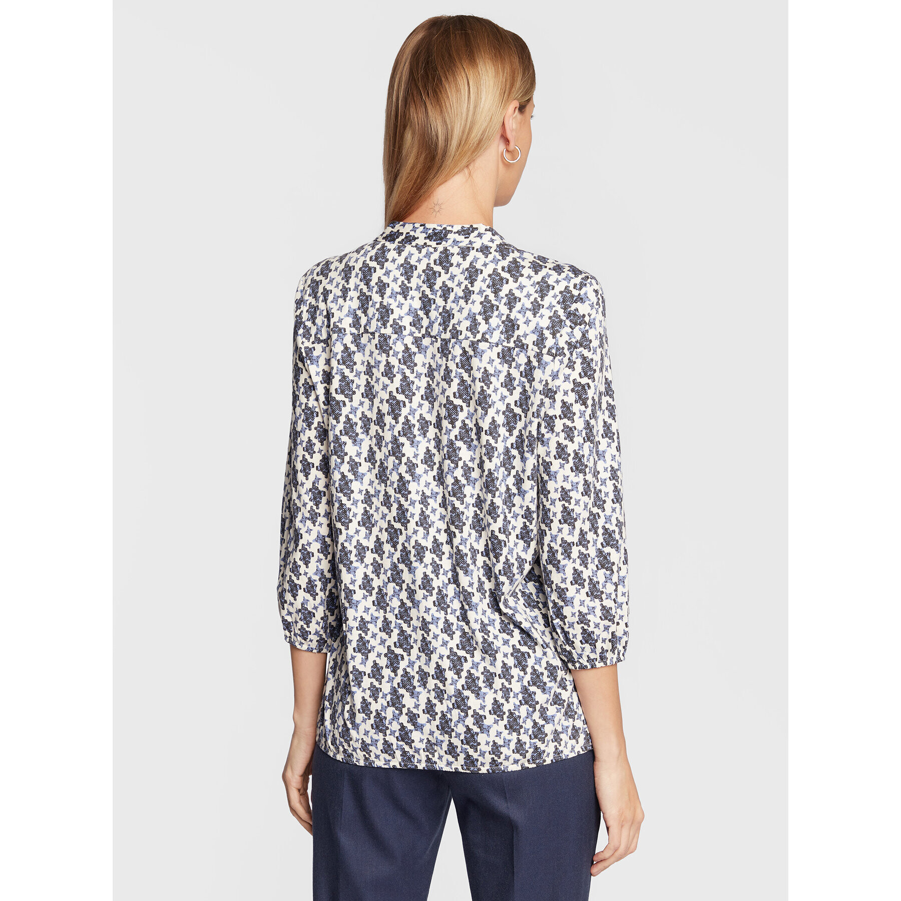 Olsen Блуза Clara 11104358 Син Relaxed Fit - Pepit.bg