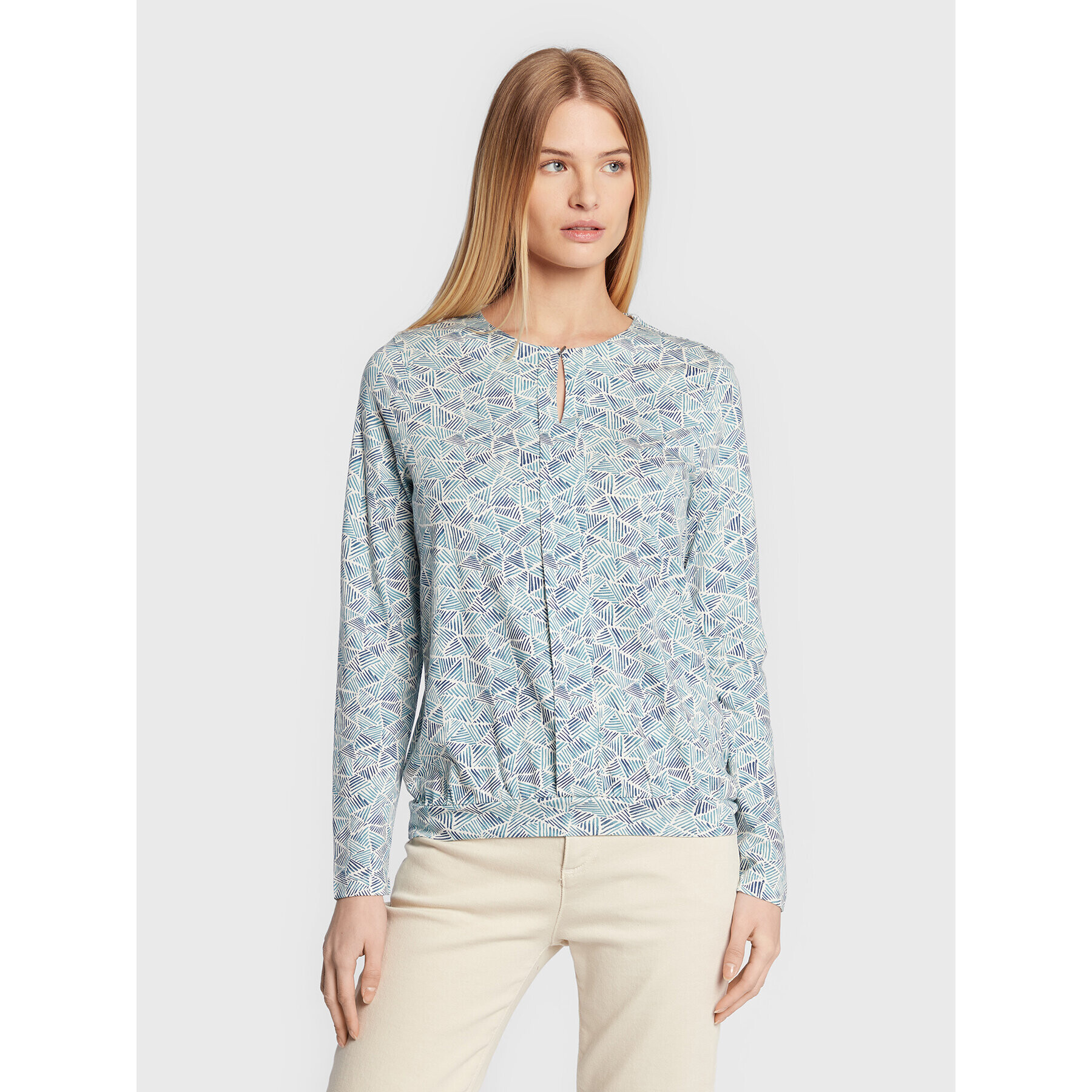 Olsen Блуза Clara 11104386 Син Regular Fit - Pepit.bg