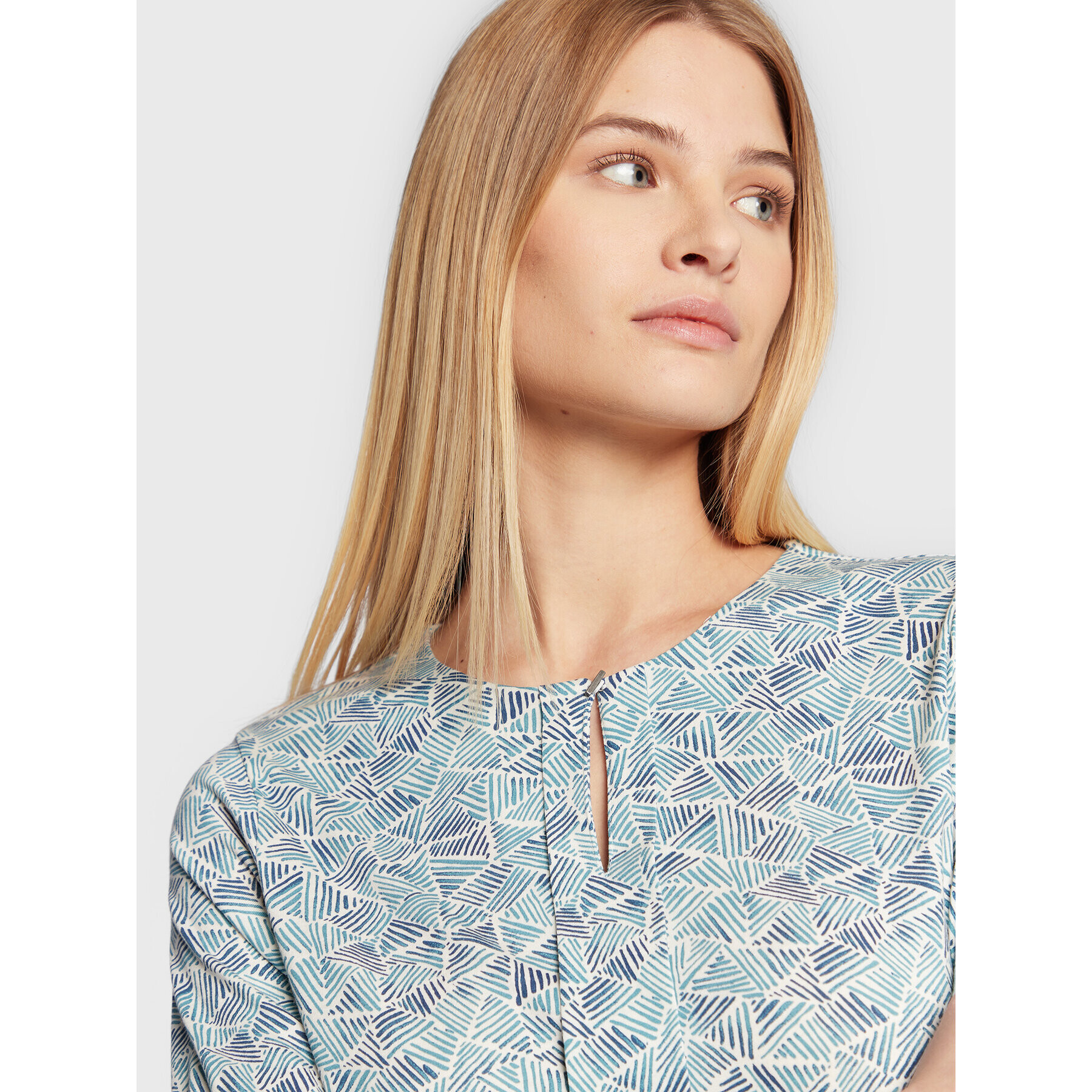 Olsen Блуза Clara 11104386 Син Regular Fit - Pepit.bg