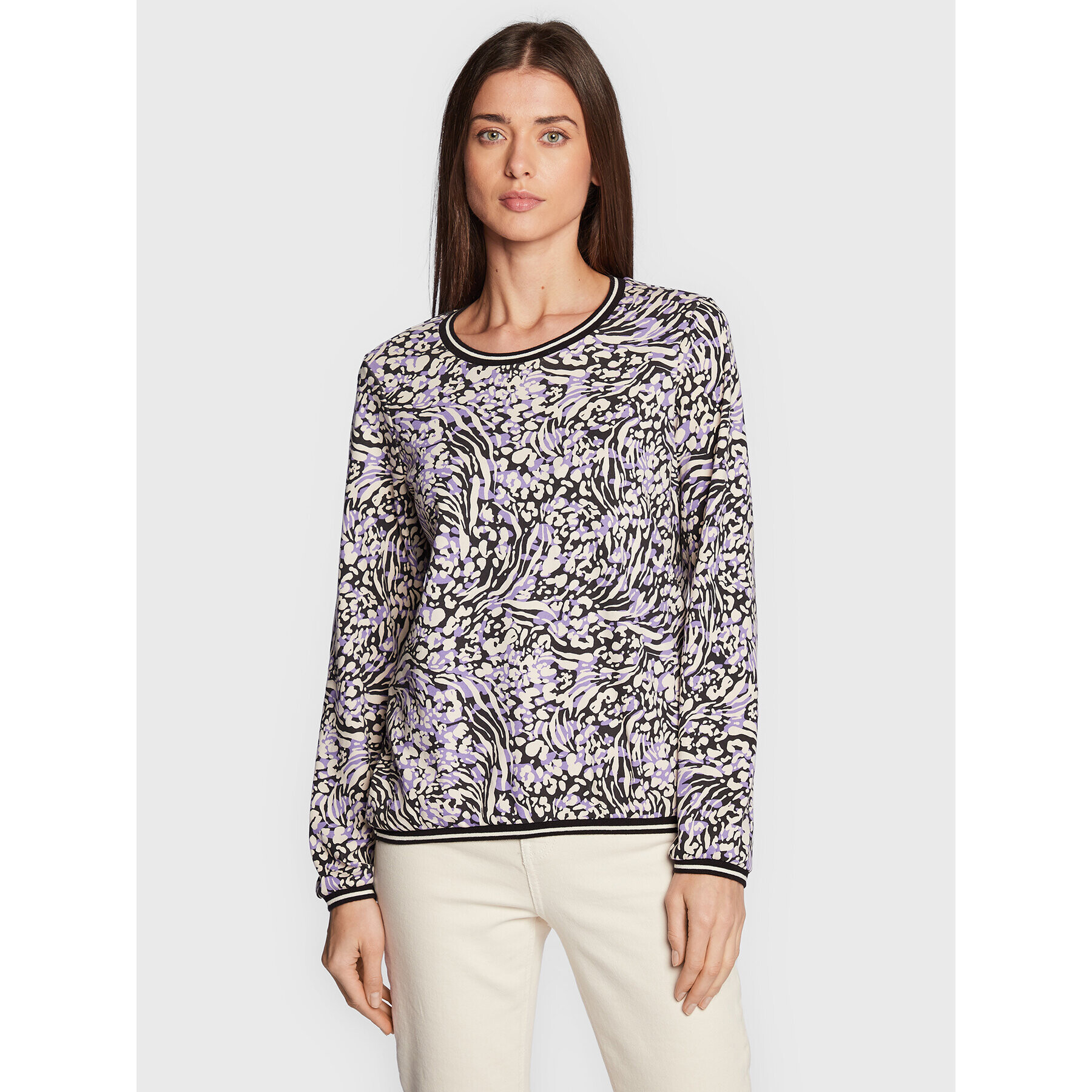 Olsen Блуза Clara 11104417 Виолетов Relaxed Fit - Pepit.bg
