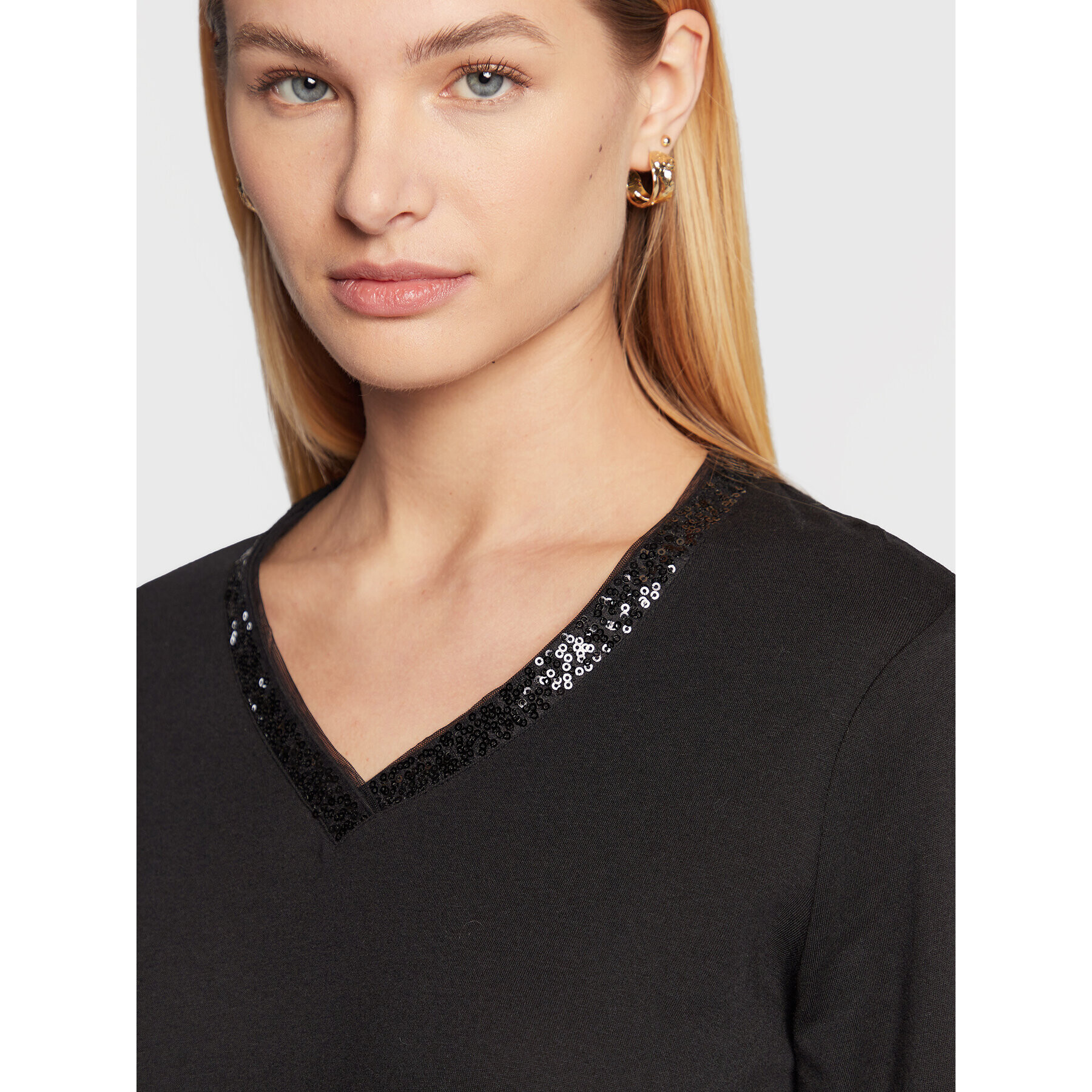 Olsen Блуза Clara 11104418 Черен Regular Fit - Pepit.bg