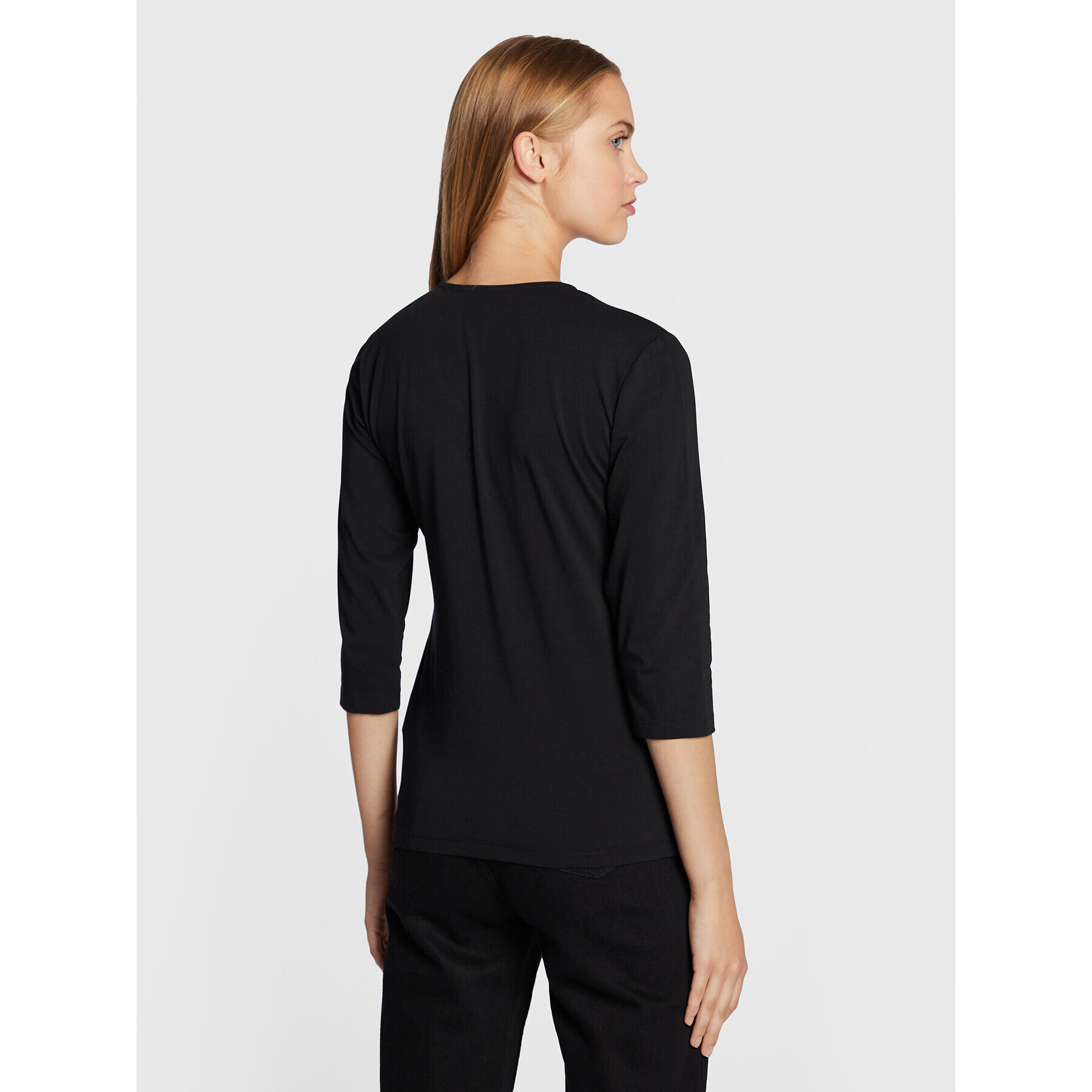 Olsen Блуза Edda 11100255 Черен Shaped Fit - Pepit.bg