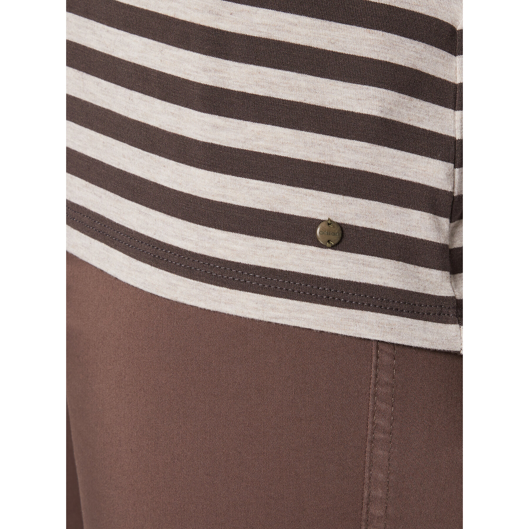 Olsen Блуза Hannah 11104364 Бежов Regular Fit - Pepit.bg