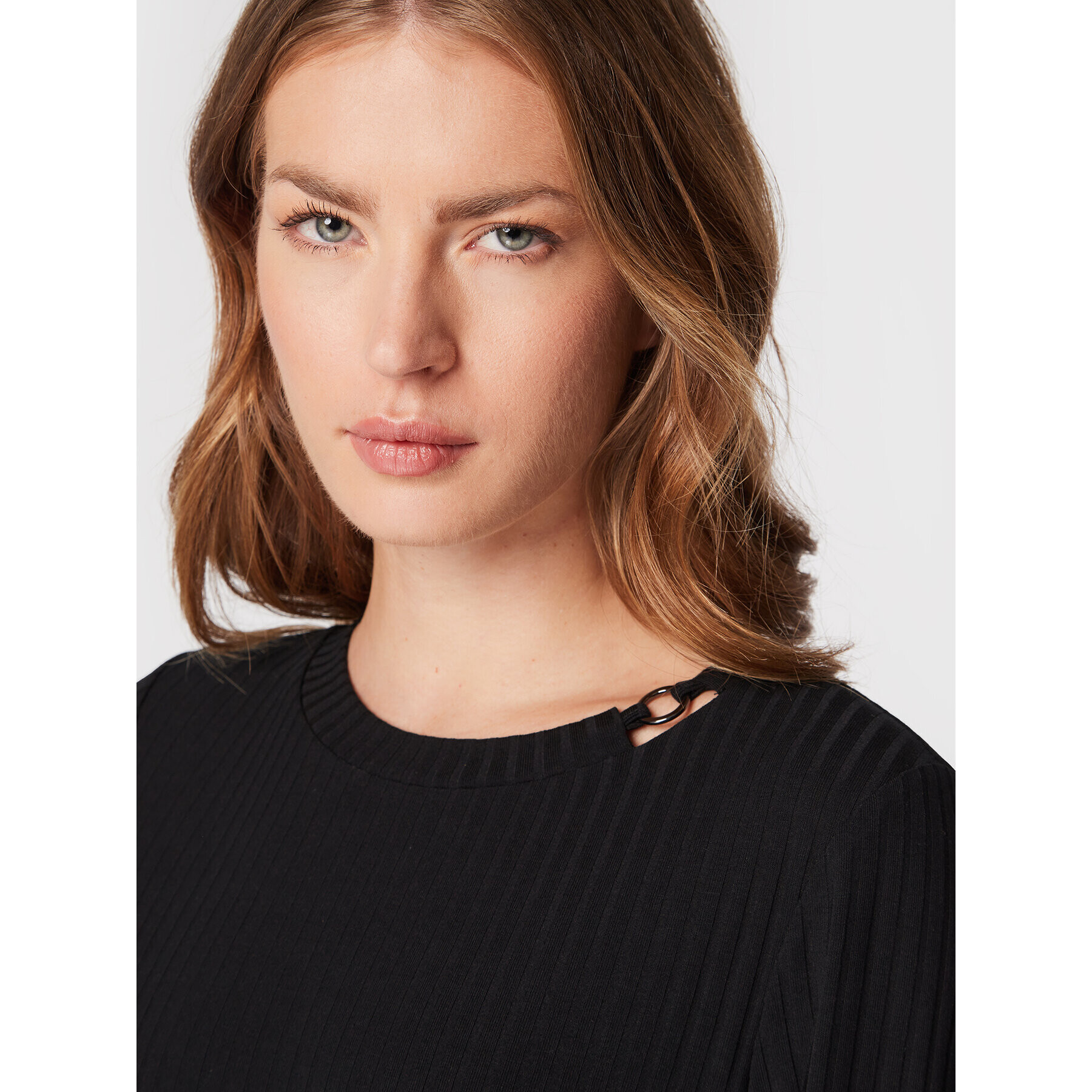 Olsen Блуза Hannah 11104438 Черен Regular Fit - Pepit.bg