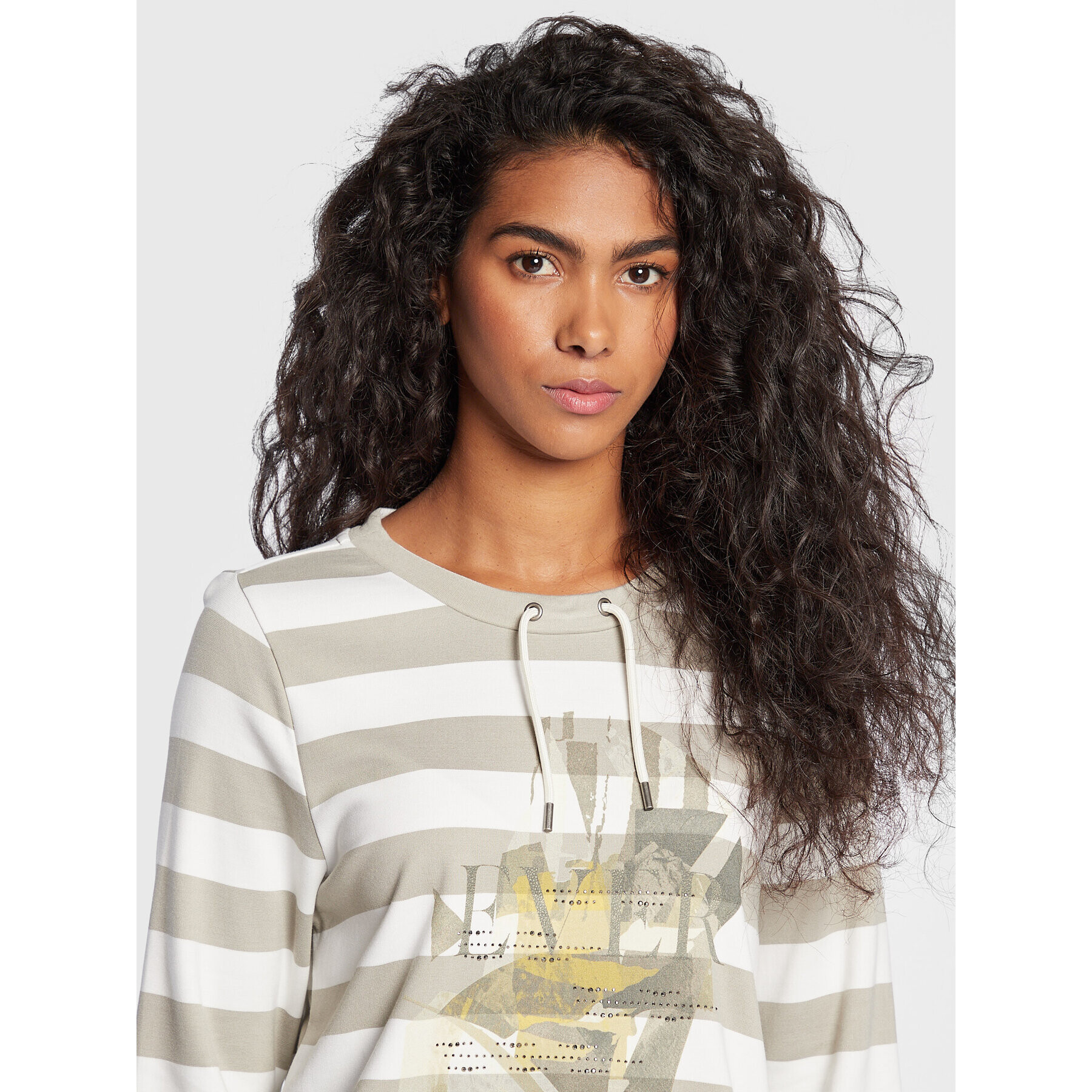 Olsen Блуза Henny 11201452 Зелен Regular Fit - Pepit.bg