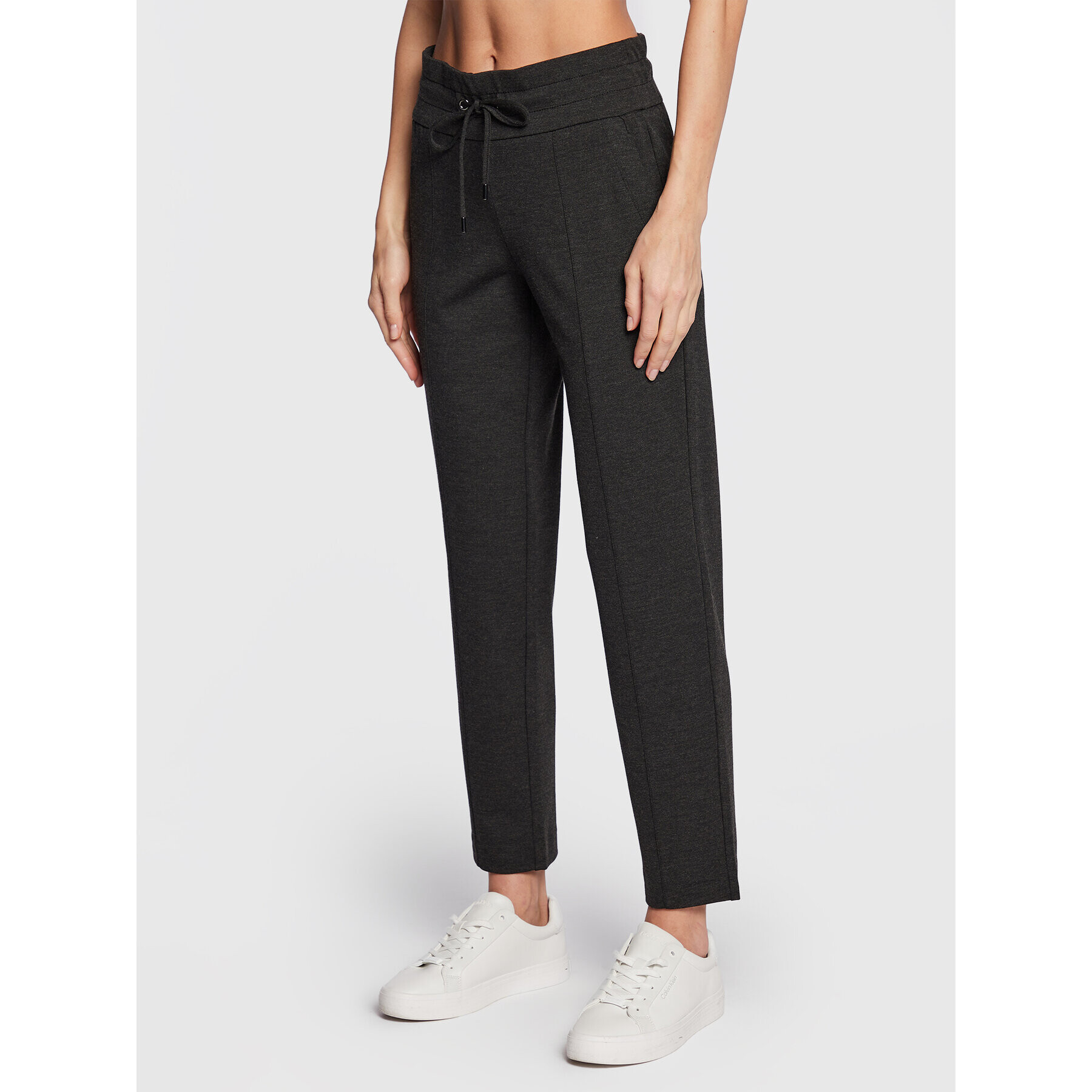 Olsen Долнище анцуг Lisa 14001995 Сив Straight Fit - Pepit.bg
