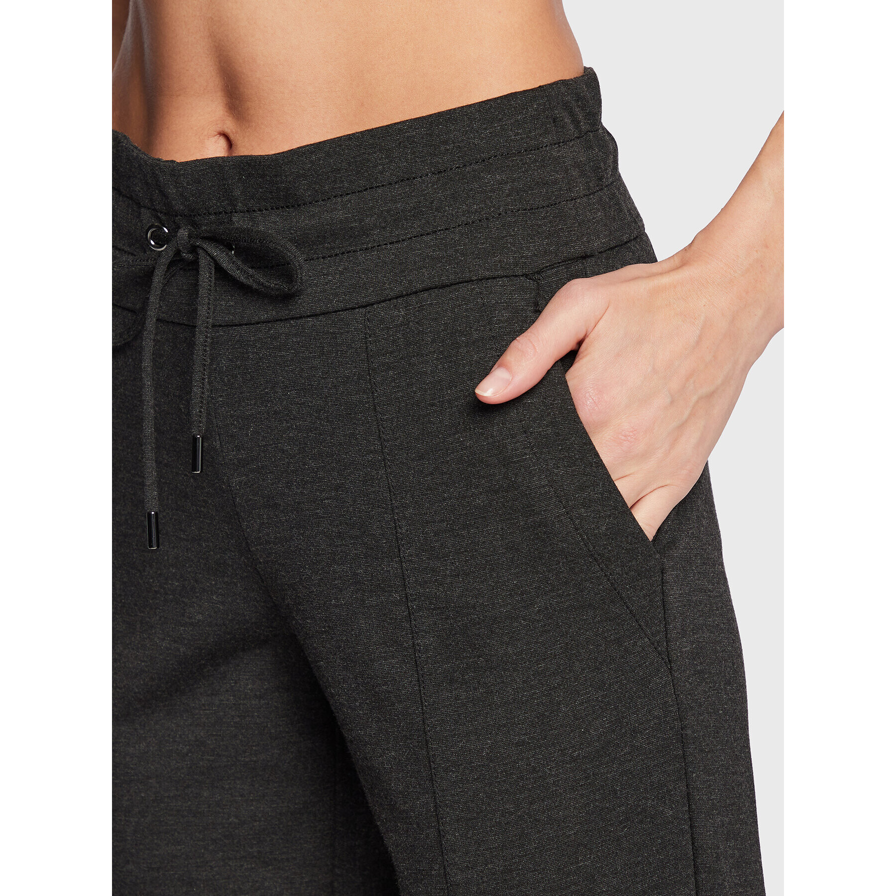 Olsen Долнище анцуг Lisa 14001995 Сив Straight Fit - Pepit.bg