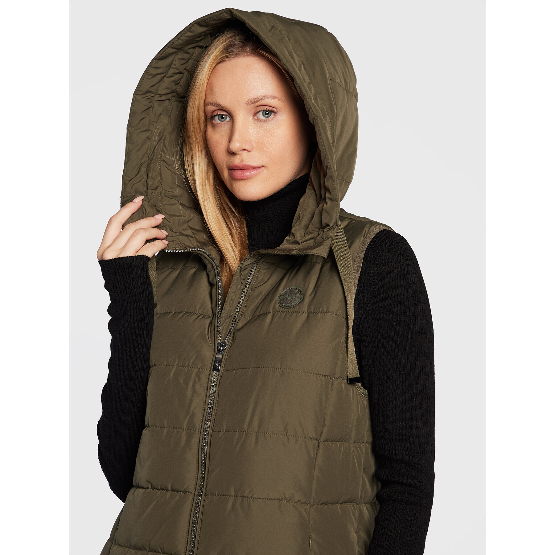 Olsen Елек 15101371 Зелен Regular Fit - Pepit.bg