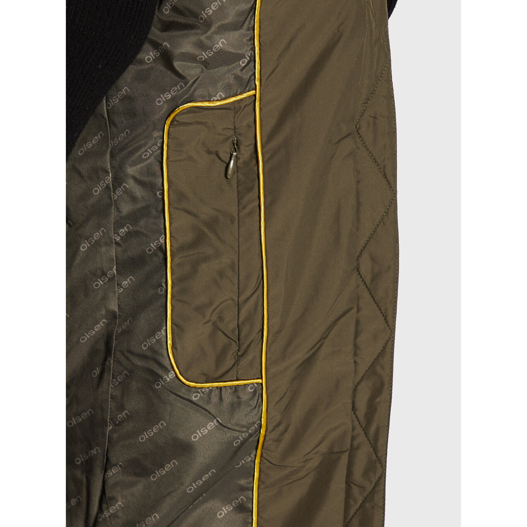 Olsen Елек 15101371 Зелен Regular Fit - Pepit.bg
