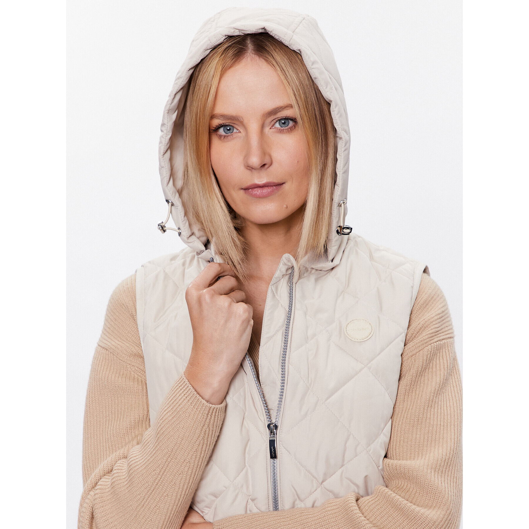 Olsen Елек 15101386 Бежов Regular Fit - Pepit.bg