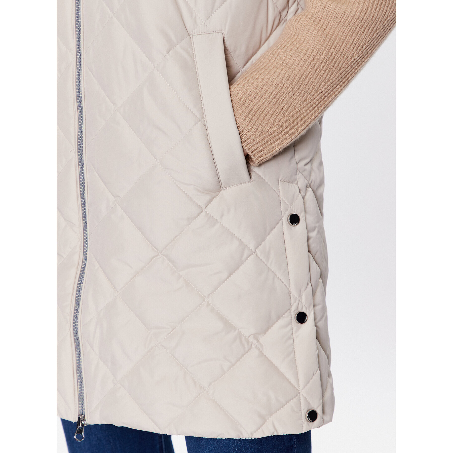 Olsen Елек 15101386 Бежов Regular Fit - Pepit.bg