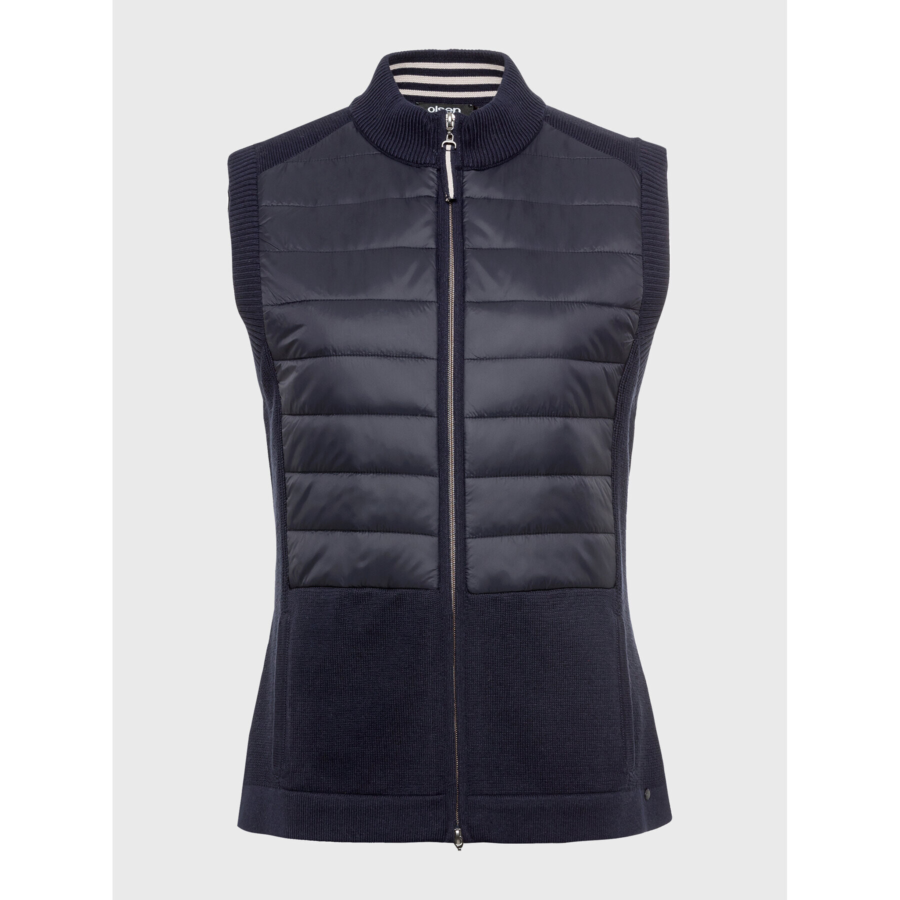 Olsen Елек Eva 11003510 Тъмносин Regular Fit - Pepit.bg
