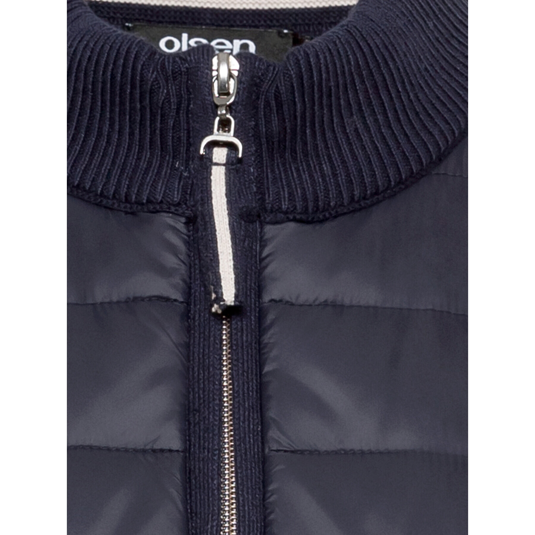 Olsen Елек Eva 11003510 Тъмносин Regular Fit - Pepit.bg