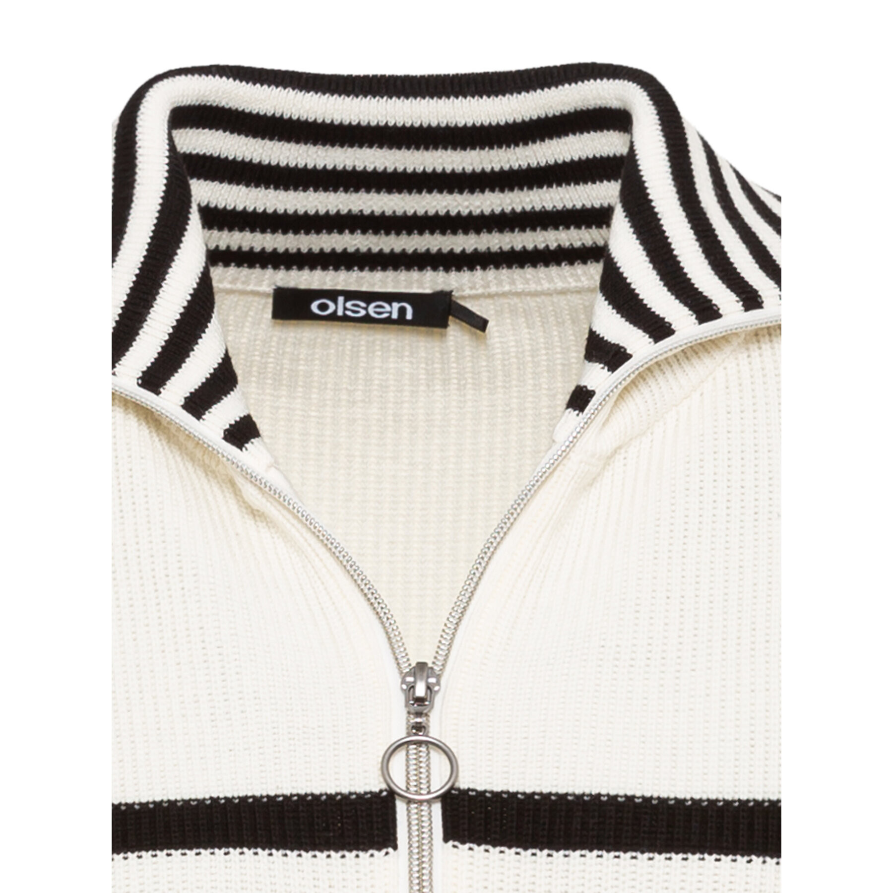 Olsen Кардиган 11003958 Бял Regular Fit - Pepit.bg