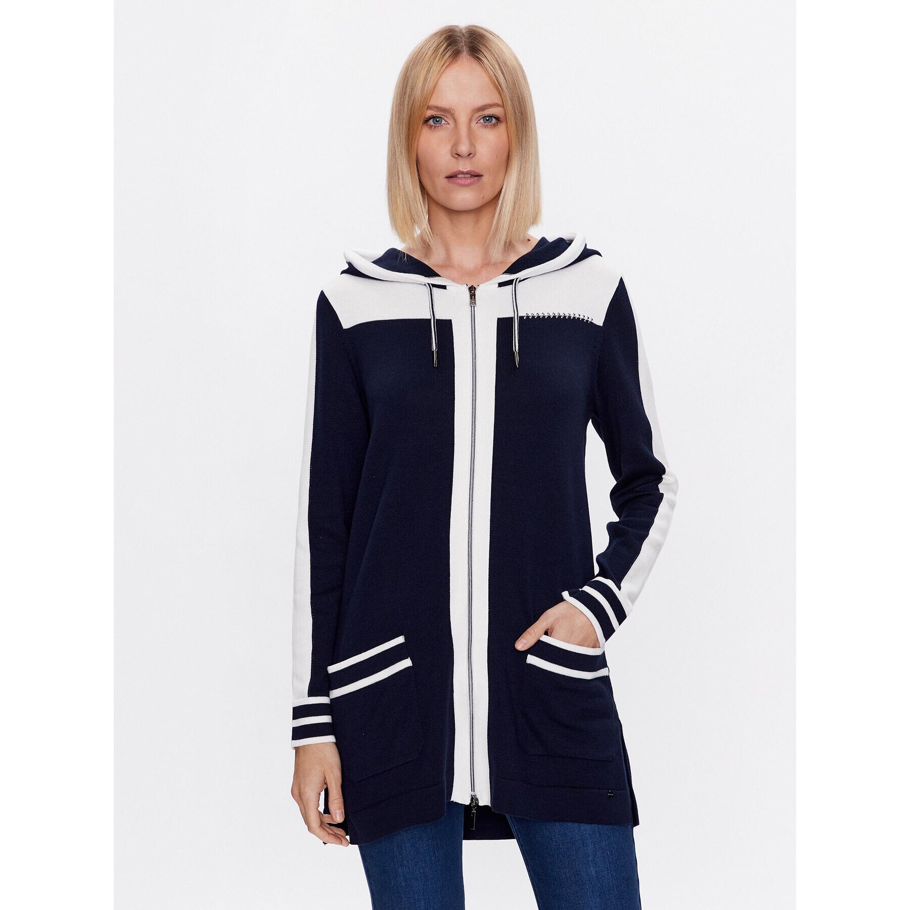 Olsen Кардиган 11003980 Тъмносин Regular Fit - Pepit.bg