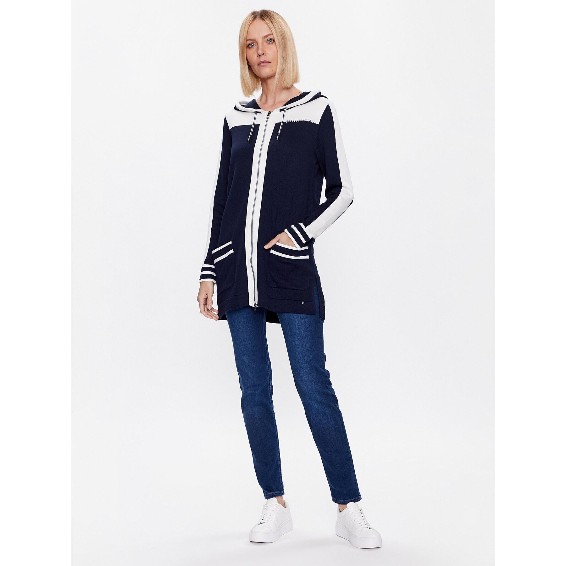 Olsen Кардиган 11003980 Тъмносин Regular Fit - Pepit.bg