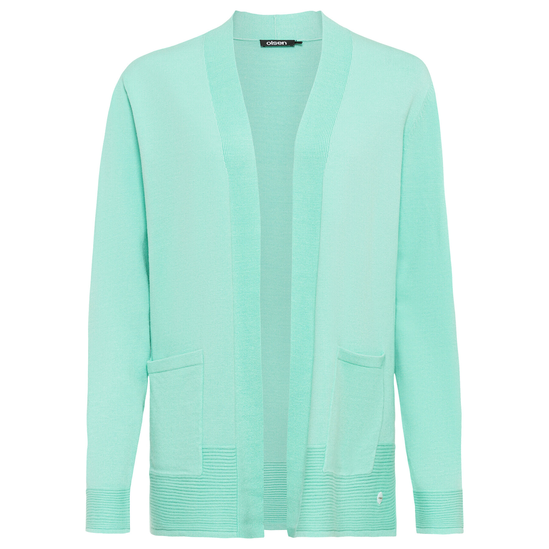 Olsen Кардиган 11003992 Зелен Regular Fit - Pepit.bg