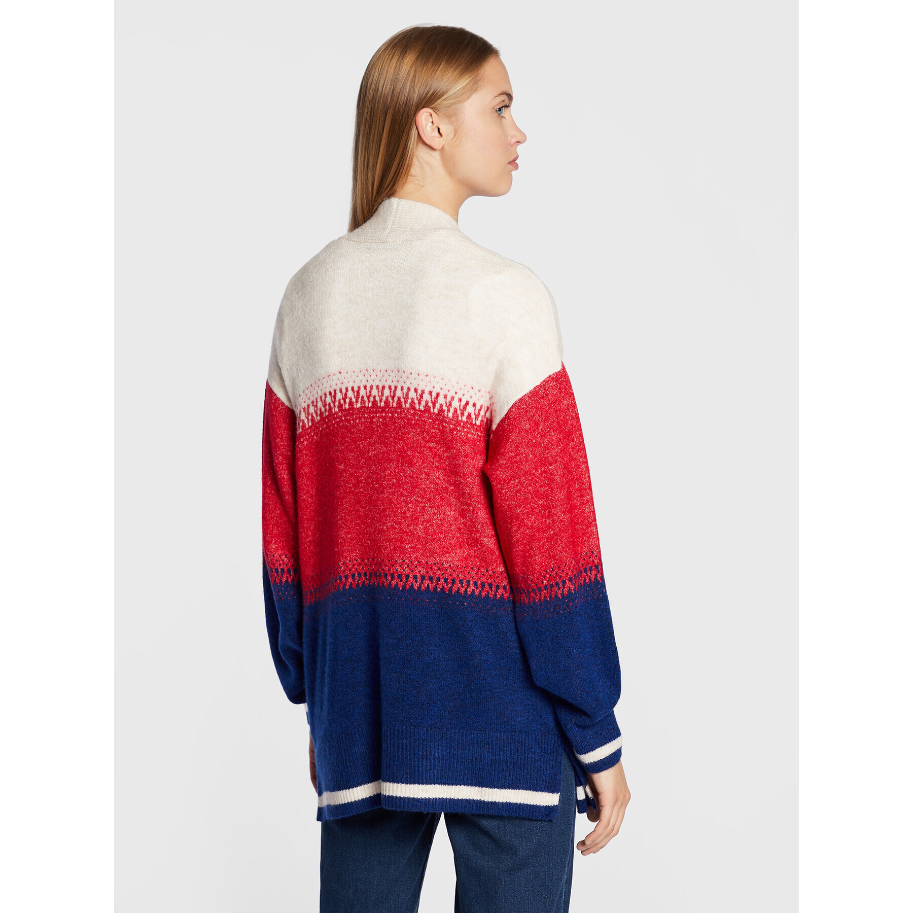 Olsen Кардиган Cora 11003783 Цветен Relaxed Fit - Pepit.bg