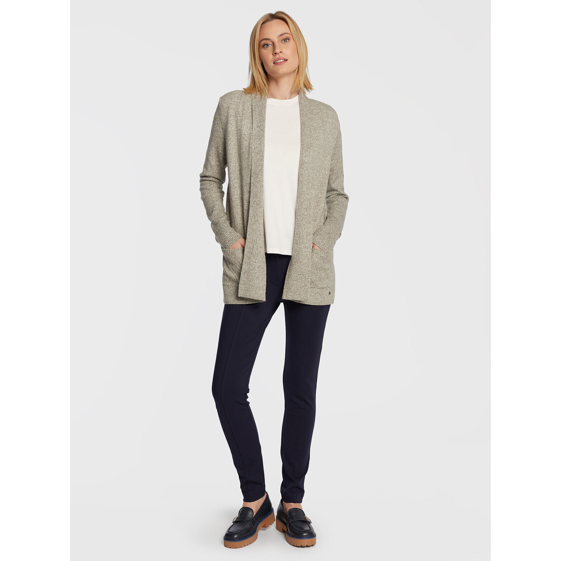Olsen Кардиган Henny 11003787 Сив Regular Fit - Pepit.bg