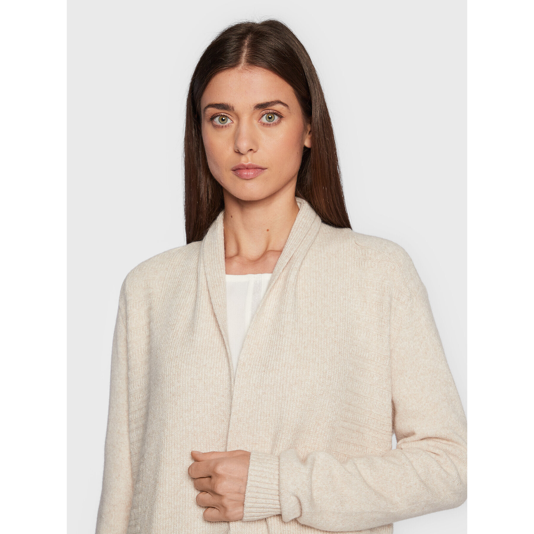 Olsen Кардиган Henny 11003864 Екрю Regular Fit - Pepit.bg