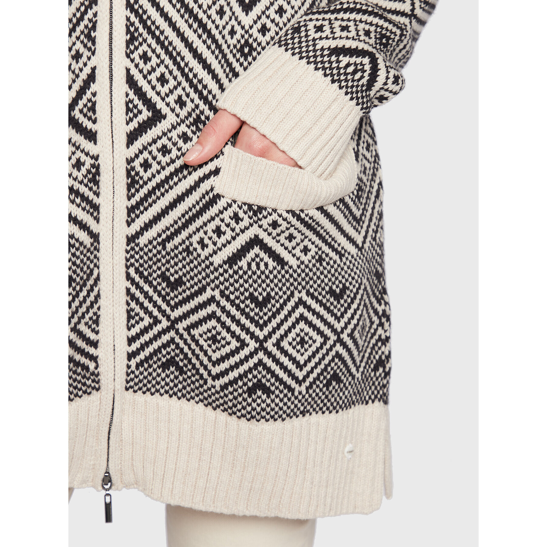 Olsen Кардиган Henny 11003871 Черен Regular Fit - Pepit.bg