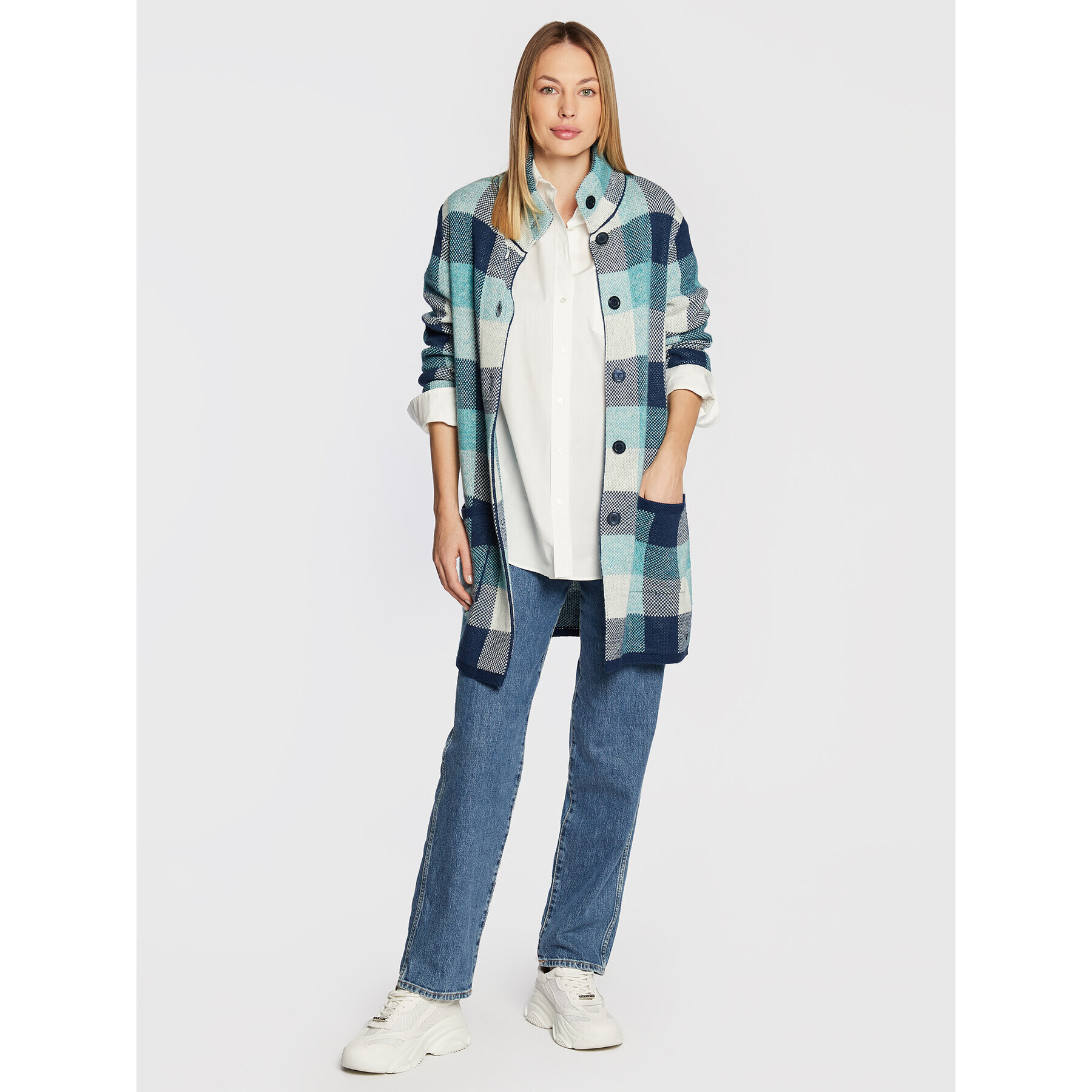 Olsen Кардиган Henny 11003890 Син Regular Fit - Pepit.bg