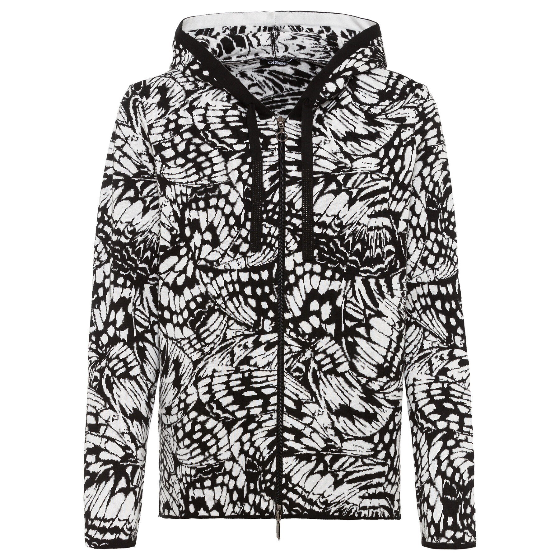 Olsen Кардиган Henny 11004007 Черен Regular Fit - Pepit.bg
