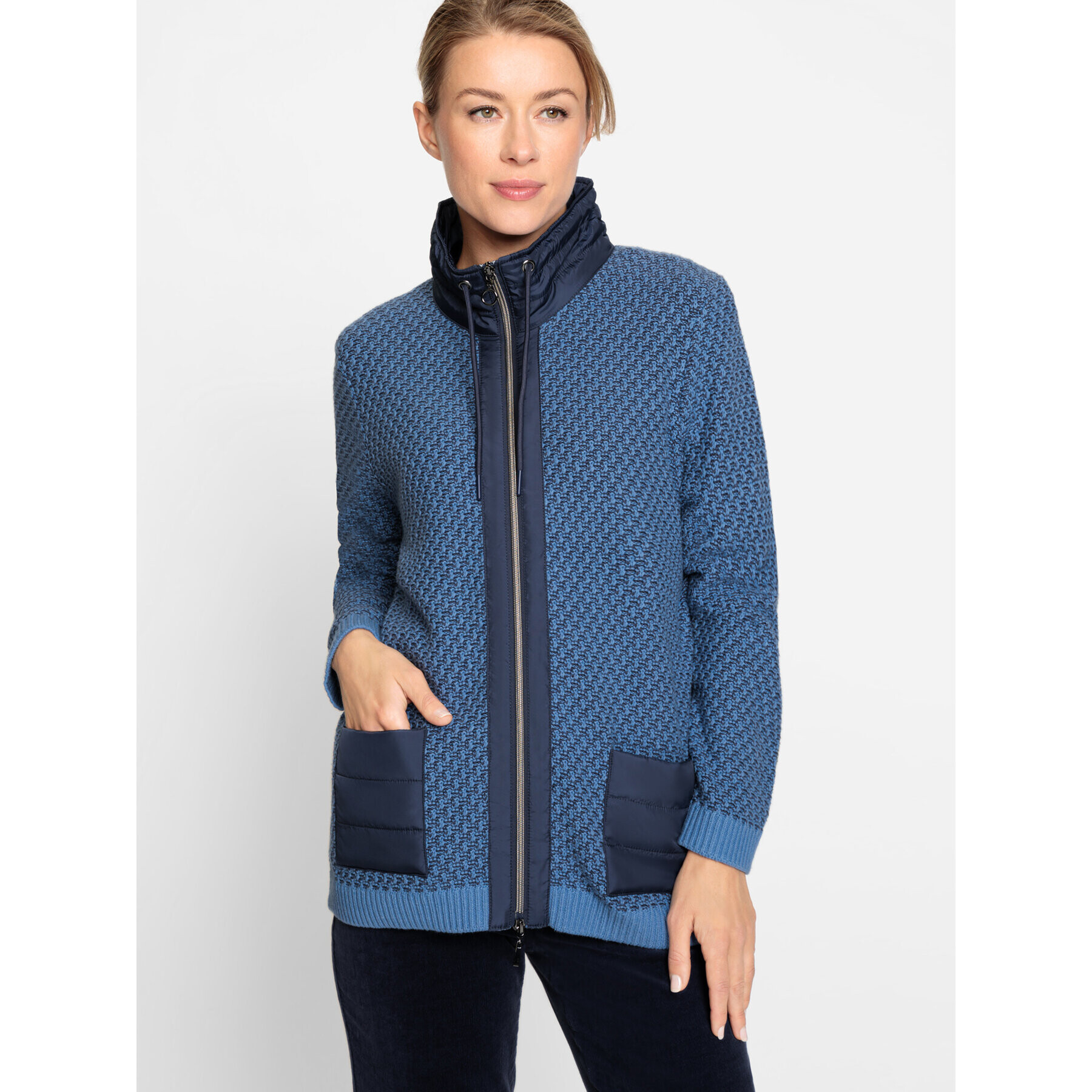 Olsen Кардиган Henny 11004291 Син Regular Fit - Pepit.bg
