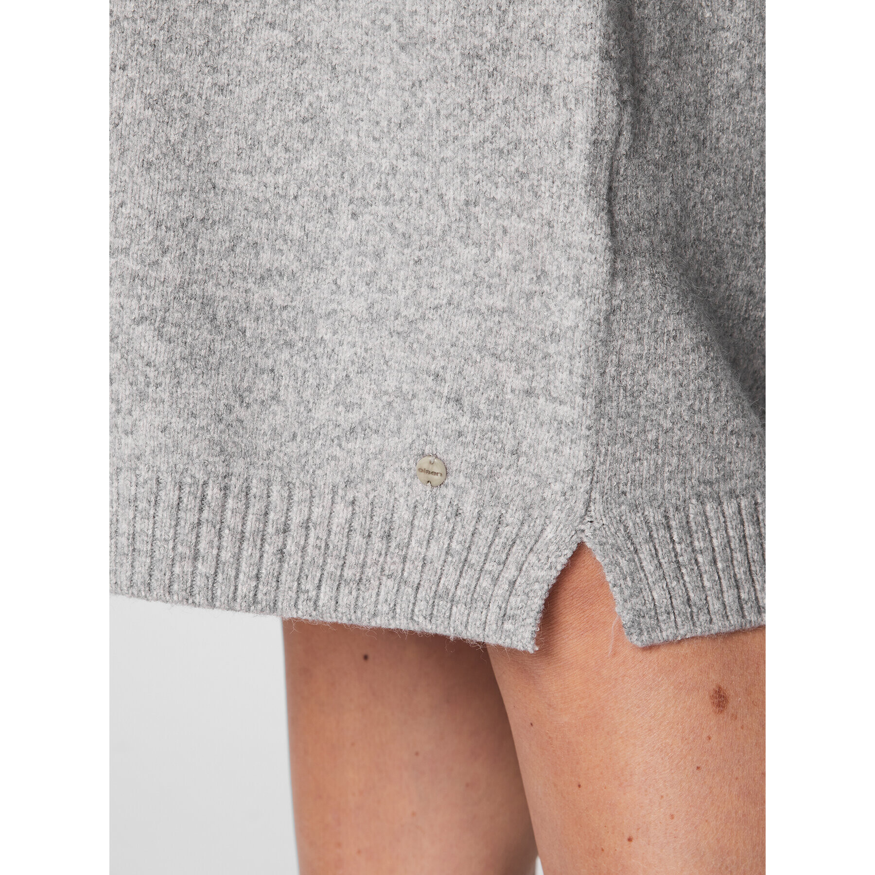 Olsen Плетена рокля 13001668 Сив Regular Fit - Pepit.bg