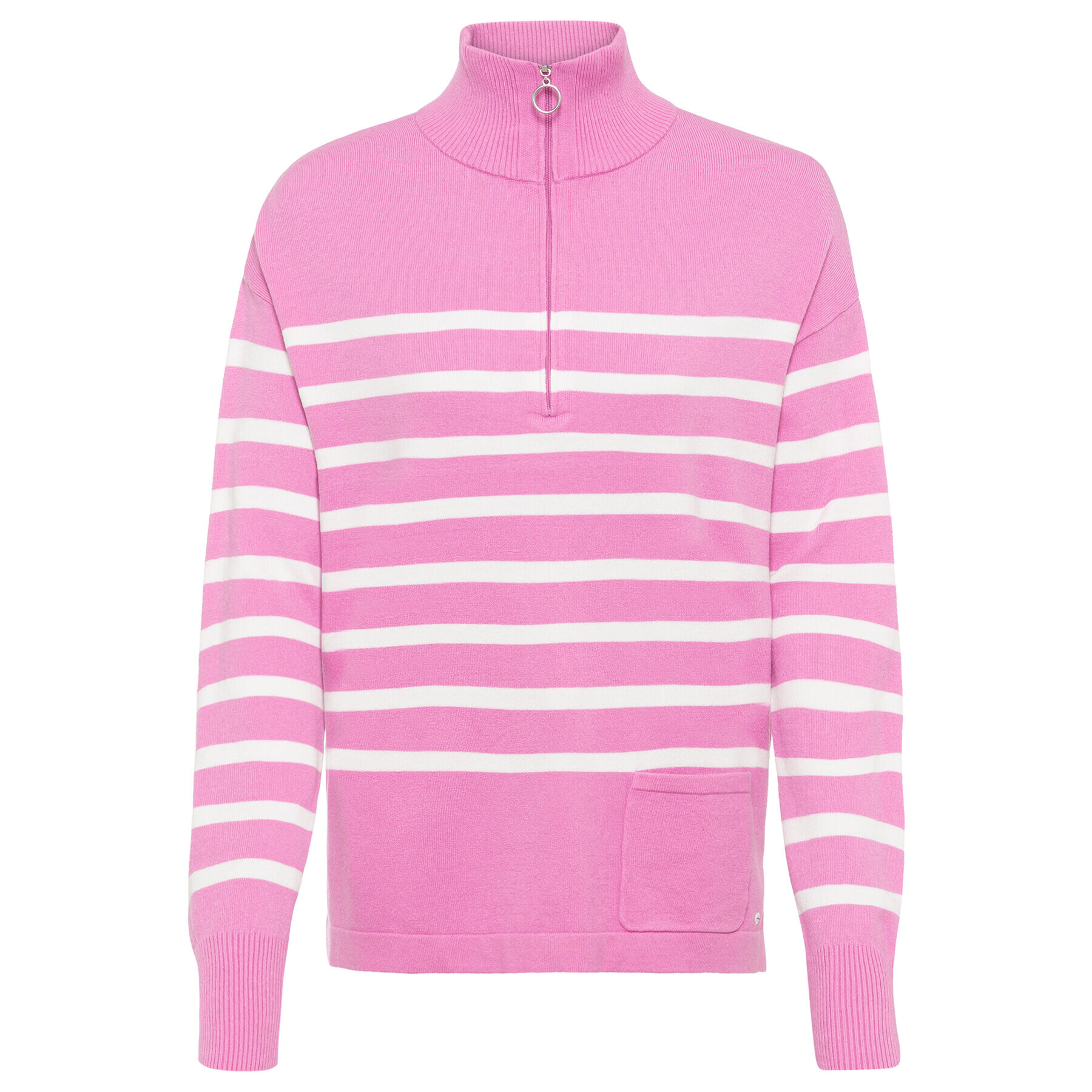 Olsen Поло Cora 11003998 Розов Regular Fit - Pepit.bg