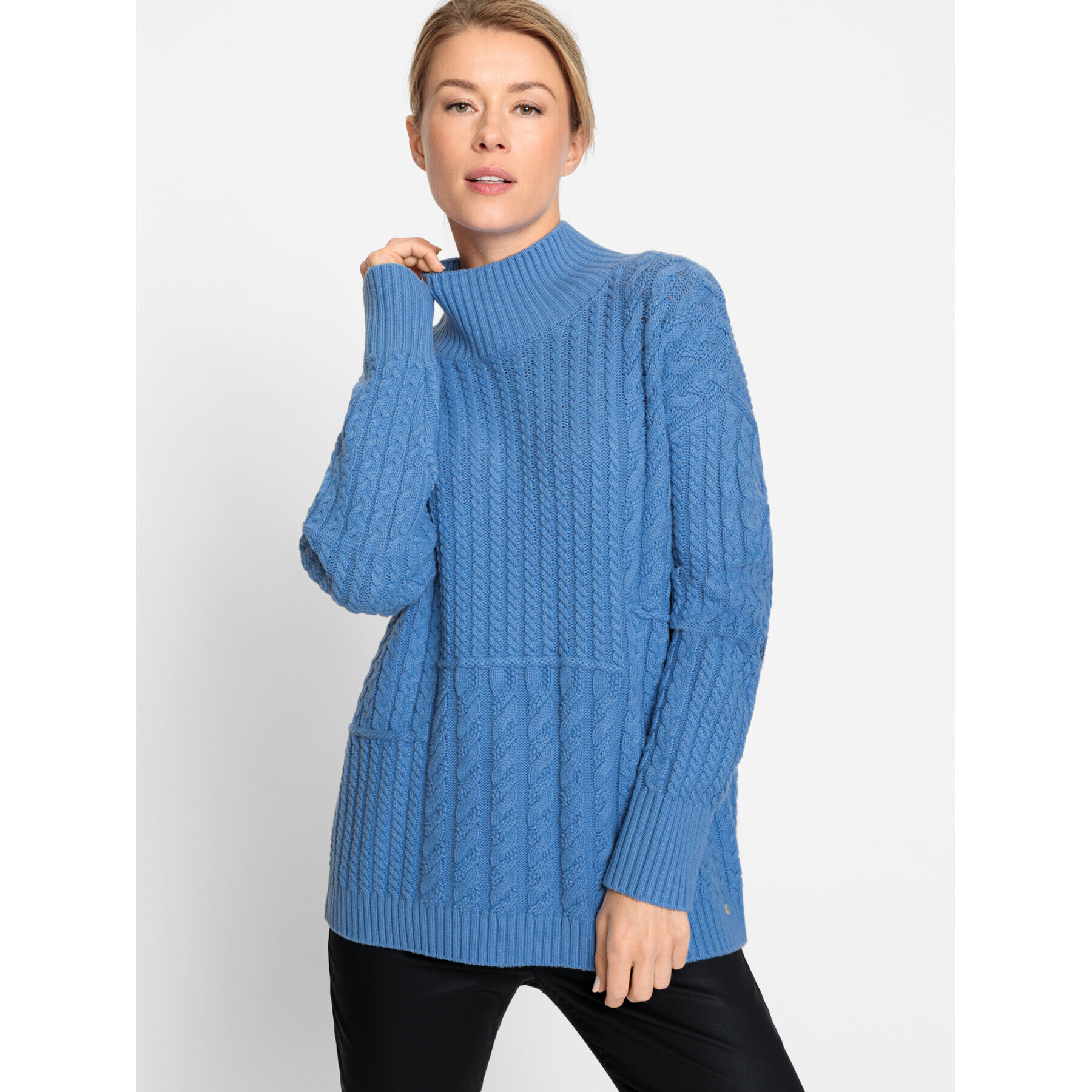 Olsen Поло Cora 11004169 Син Regular Fit - Pepit.bg
