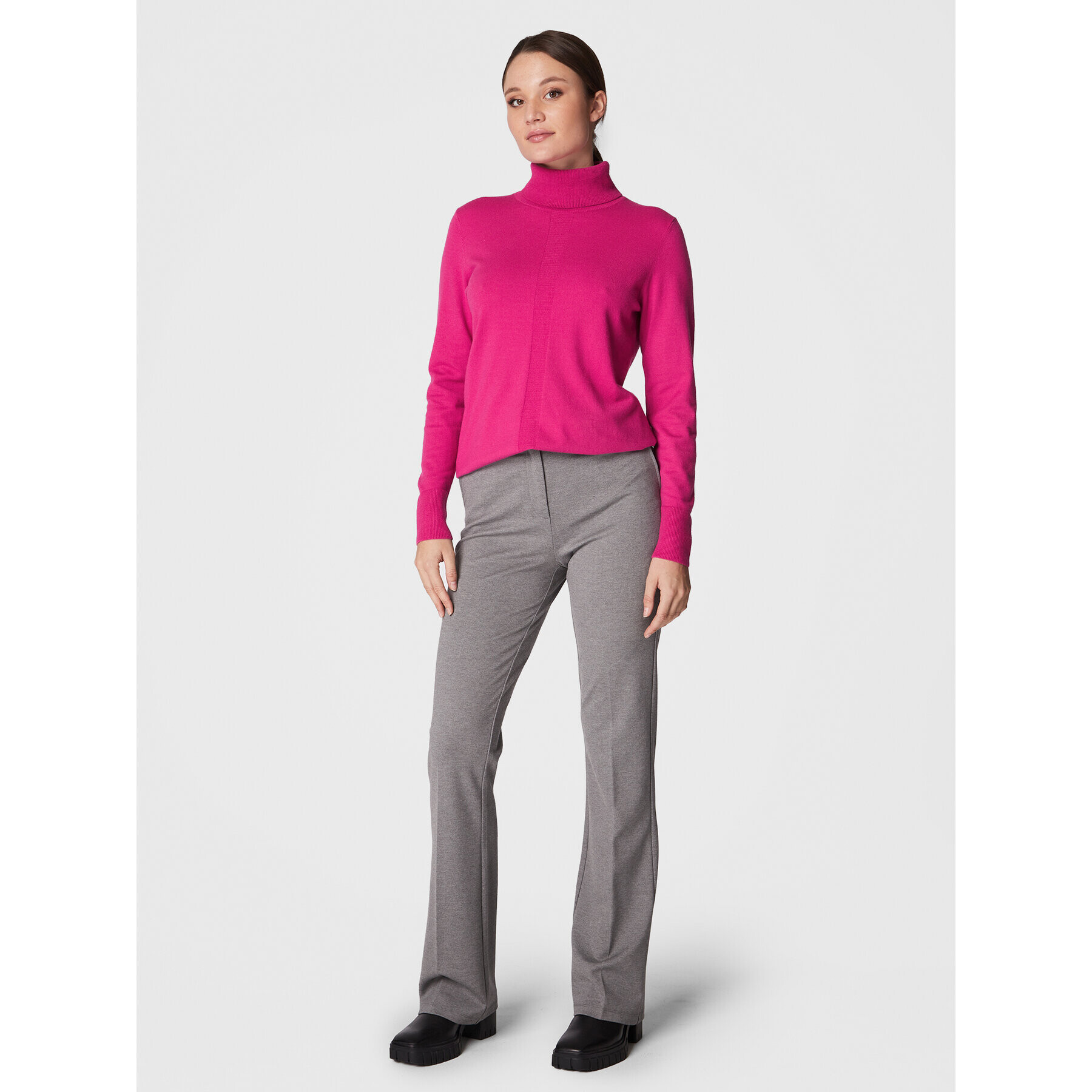 Olsen Поло Eva 11003854 Розов Slim Fit - Pepit.bg