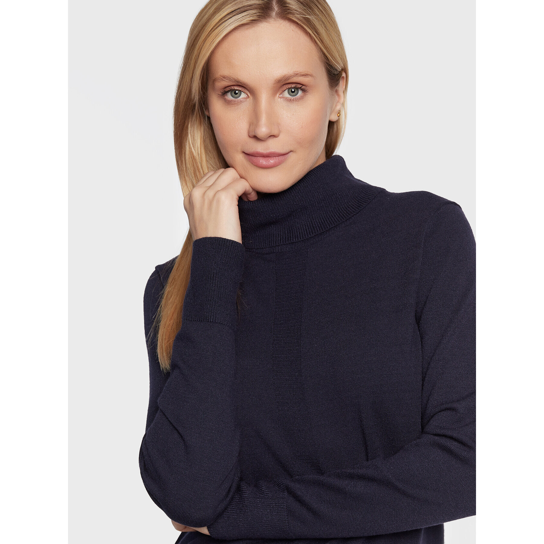 Olsen Поло Eva 11003854 Тъмносин Slim Fit - Pepit.bg