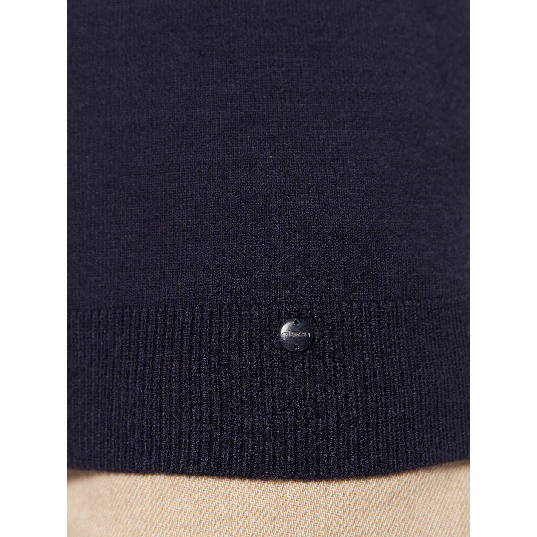 Olsen Поло Eva 11003854 Тъмносин Slim Fit - Pepit.bg
