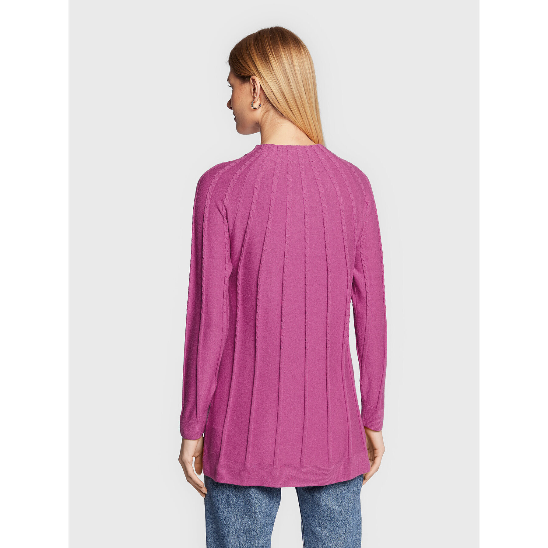 Olsen Пуловер Comfy Code 11003856 Розов Regular Fit - Pepit.bg