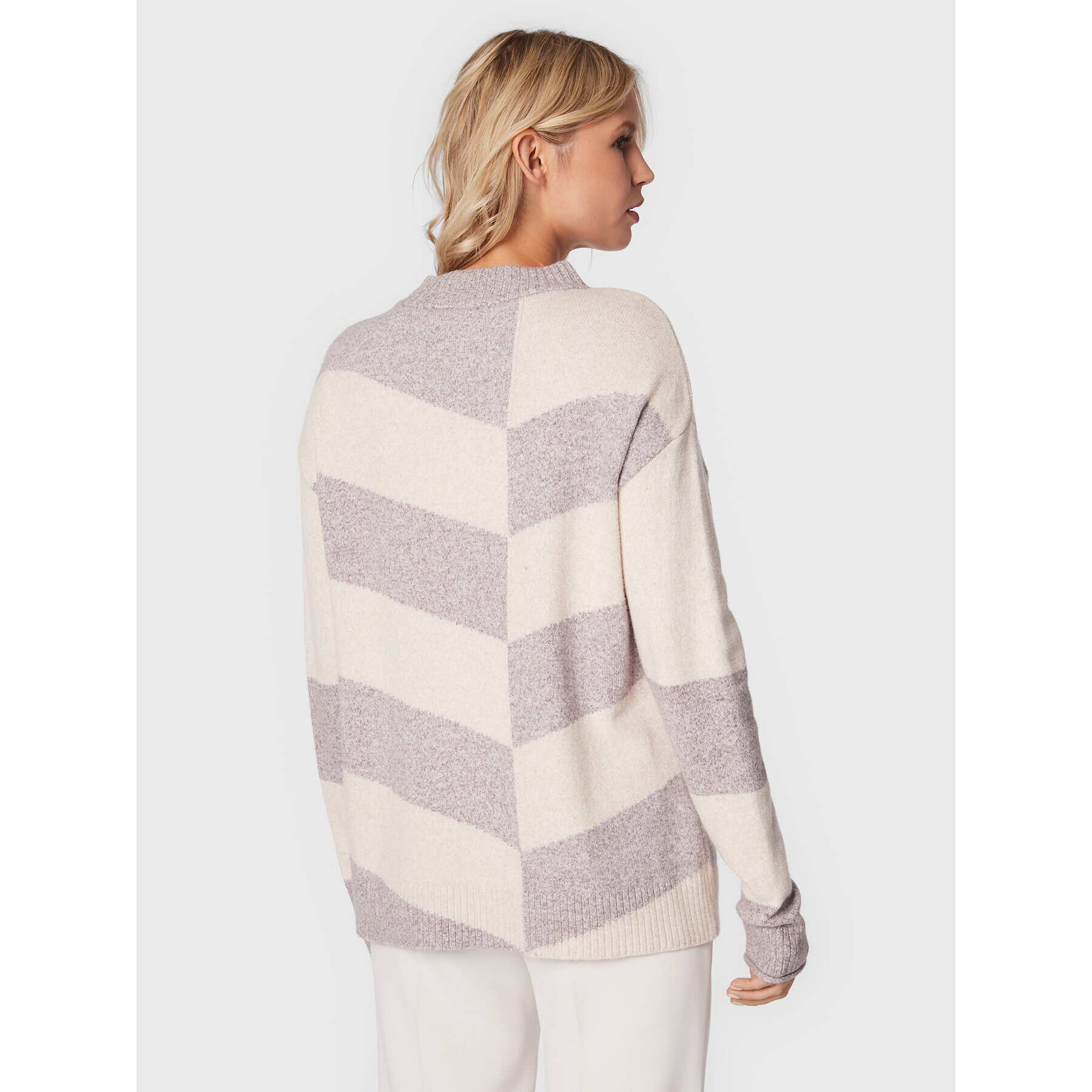 Olsen Пуловер Cora 11003792 Сив Relaxed Fit - Pepit.bg