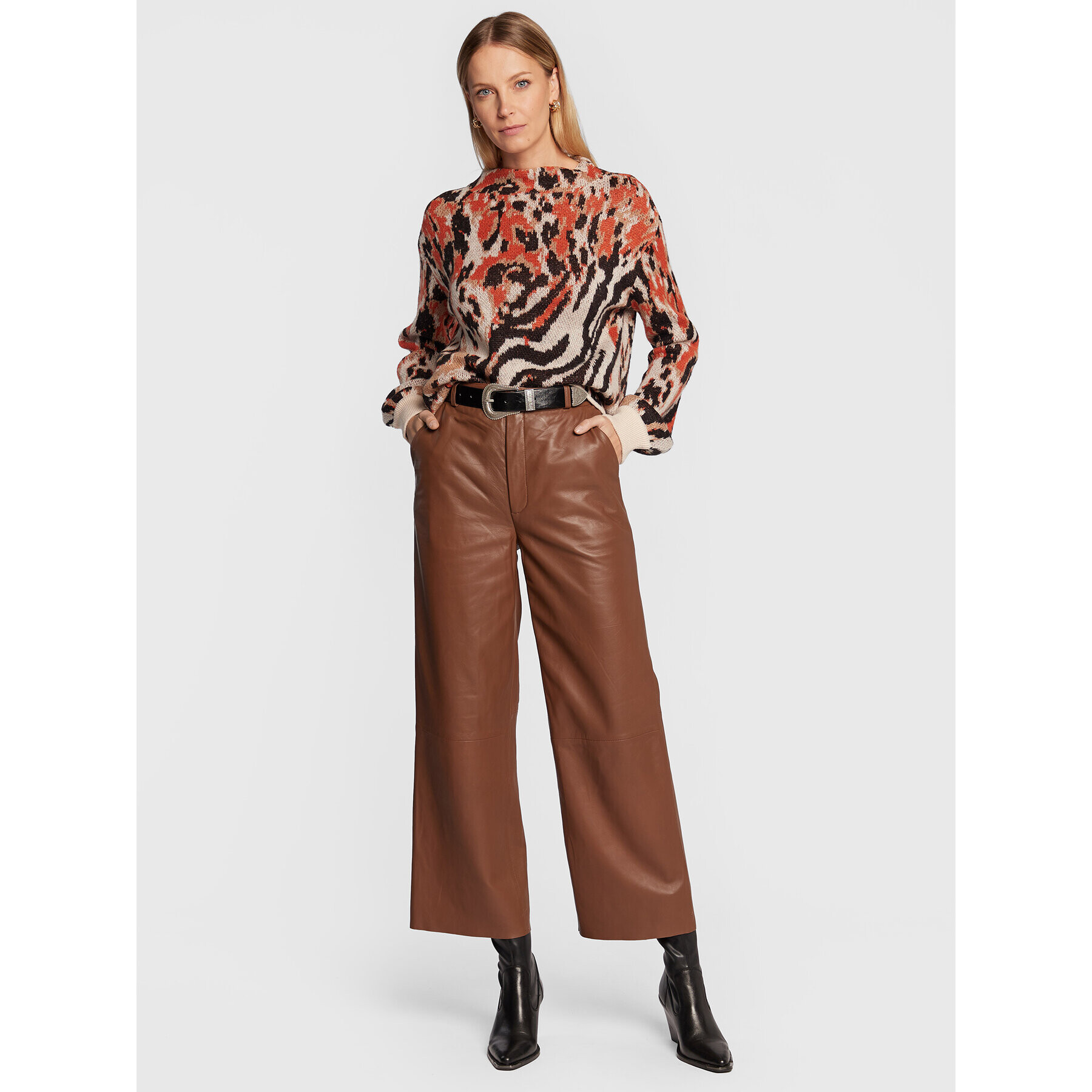 Olsen Пуловер Cora 11003836 Цветен Relaxed Fit - Pepit.bg