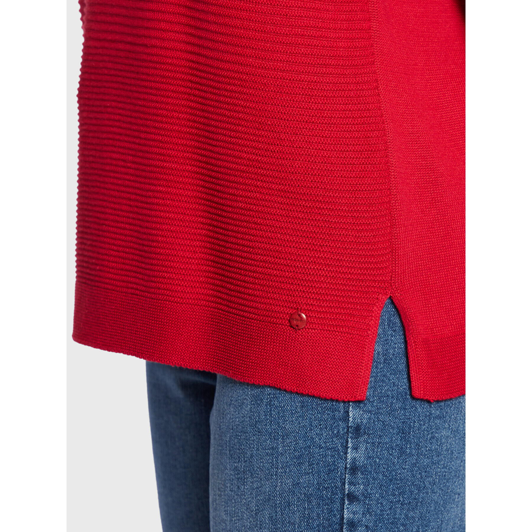 Olsen Пуловер Eva 11000751 Червен Regular Fit - Pepit.bg