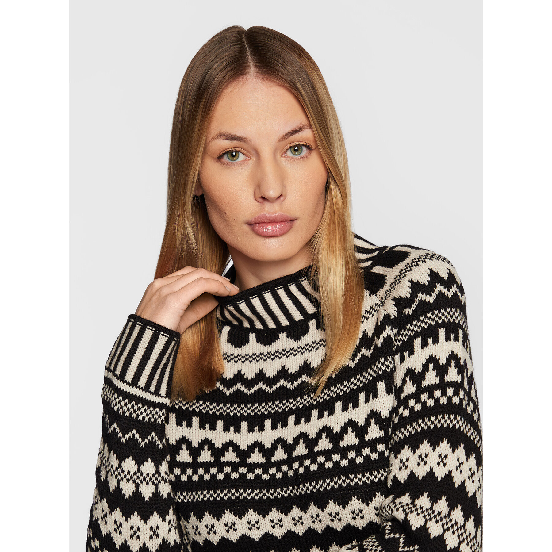 Olsen Пуловер Eva 11003917 Бежов Regular Fit - Pepit.bg