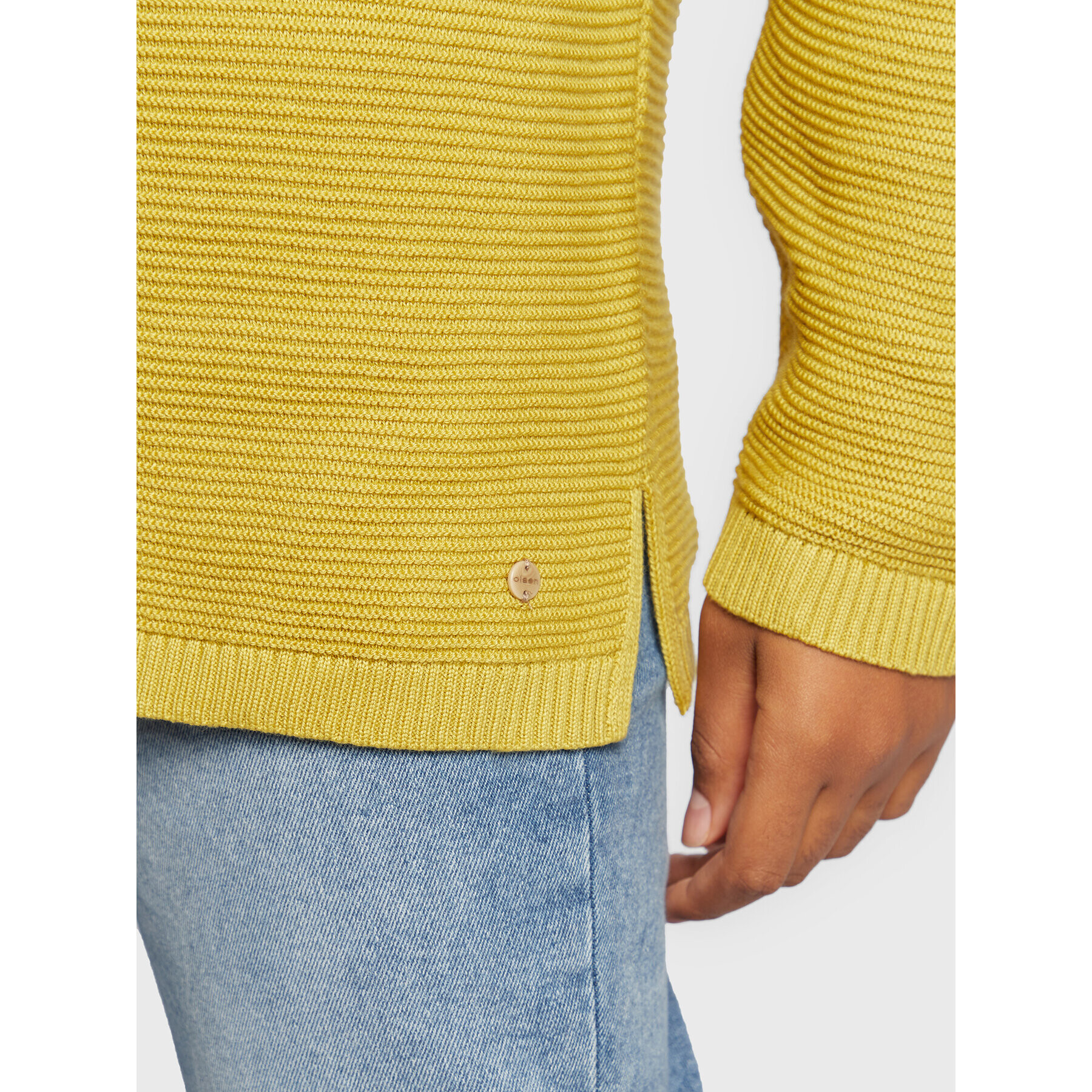 Olsen Пуловер Henny 11003831 Жълт Regular Fit - Pepit.bg