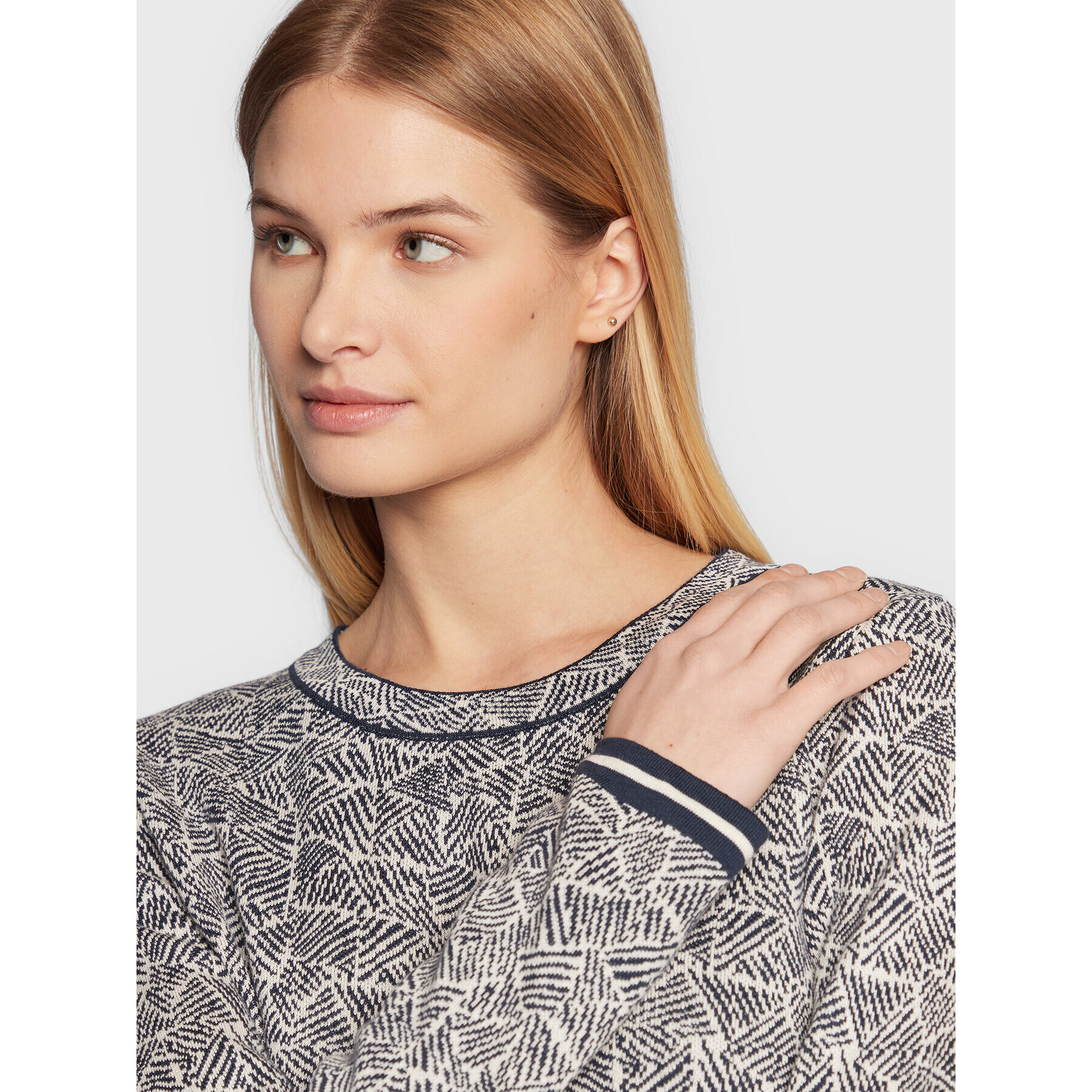 Olsen Пуловер Henny 11003903 Син Regular Fit - Pepit.bg