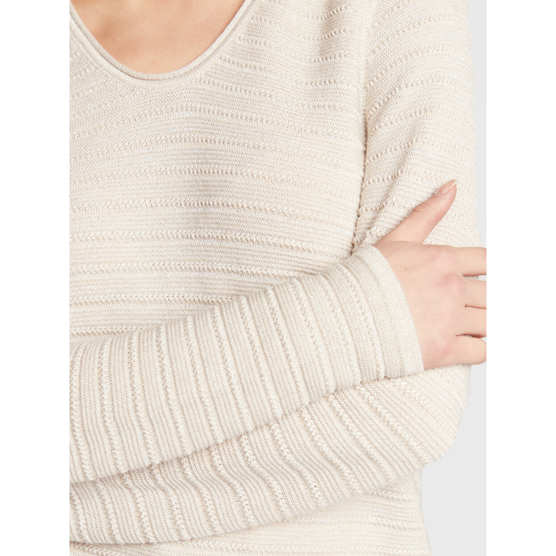 Olsen Пуловер Henny 11003936 Бежов Regular Fit - Pepit.bg