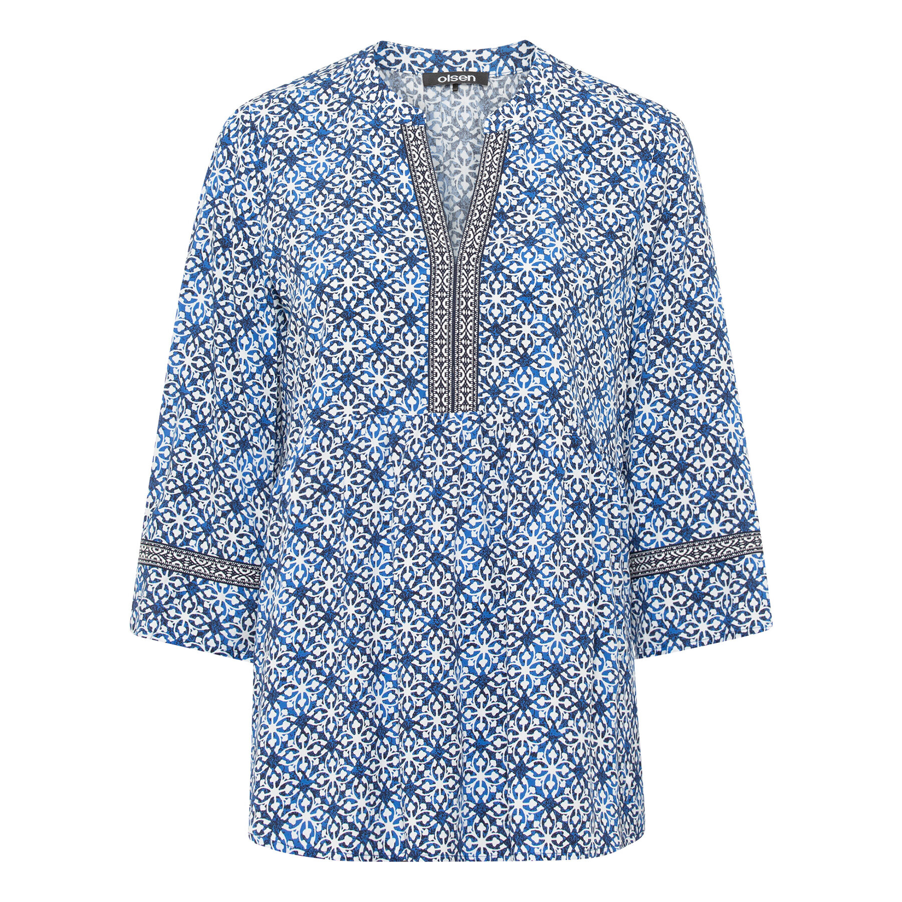Olsen Риза 12001780 Син Regular Fit - Pepit.bg
